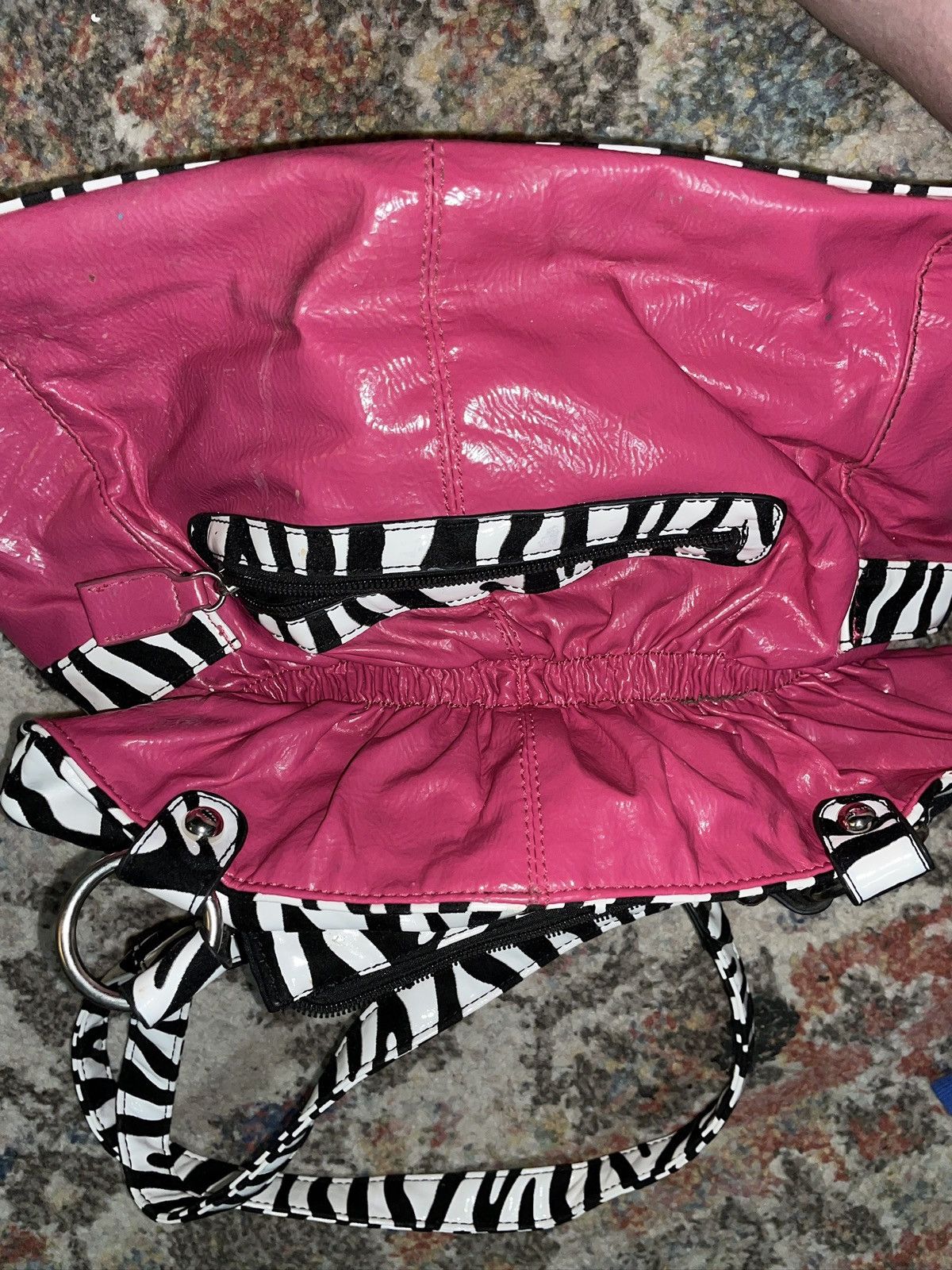 Other Y2K zebra print purse Size ONE SIZE - 8 Thumbnail