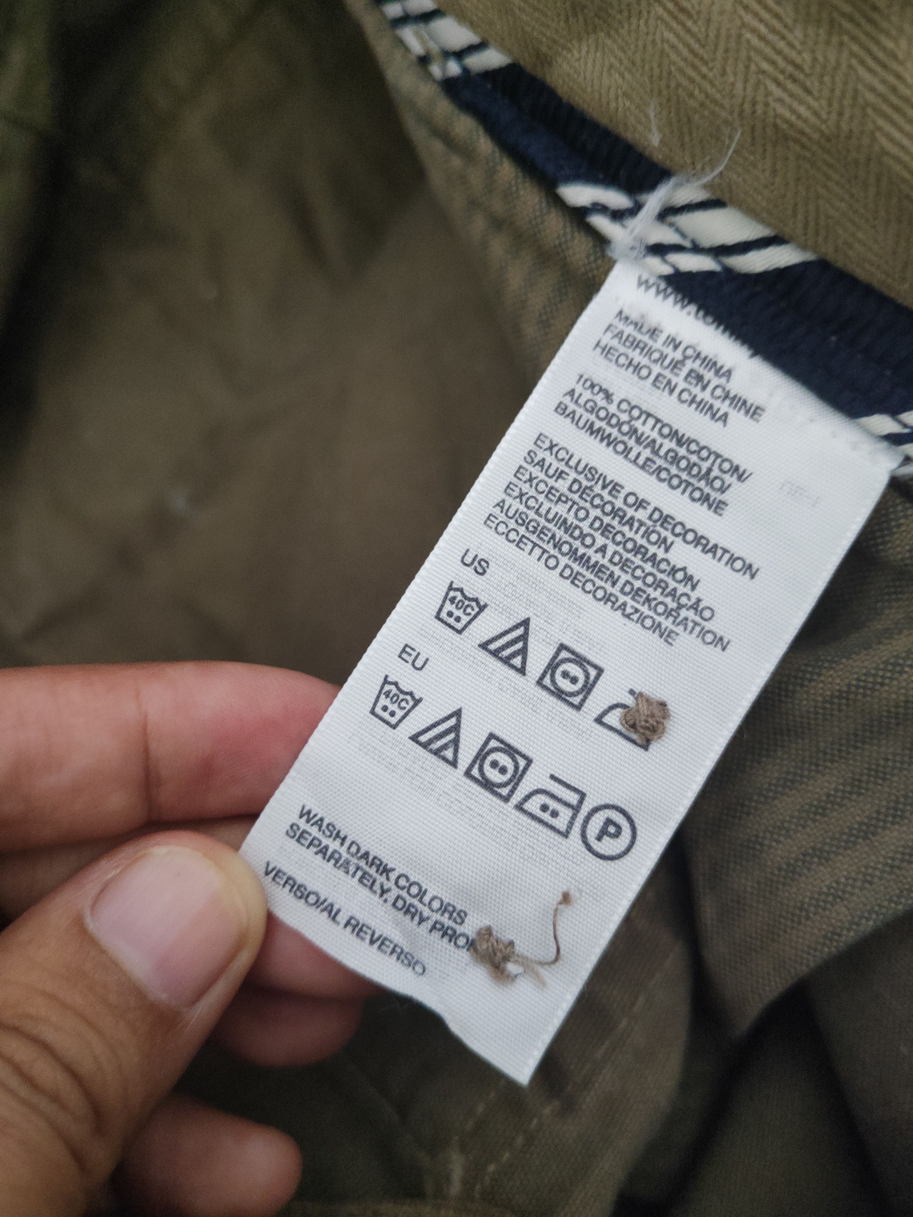 Tommy Hilfiger DL Tommy Hilfiger Brown Multipocket Cargo Pants #46-005 Size US 32 / EU 48 - 14 Thumbnail