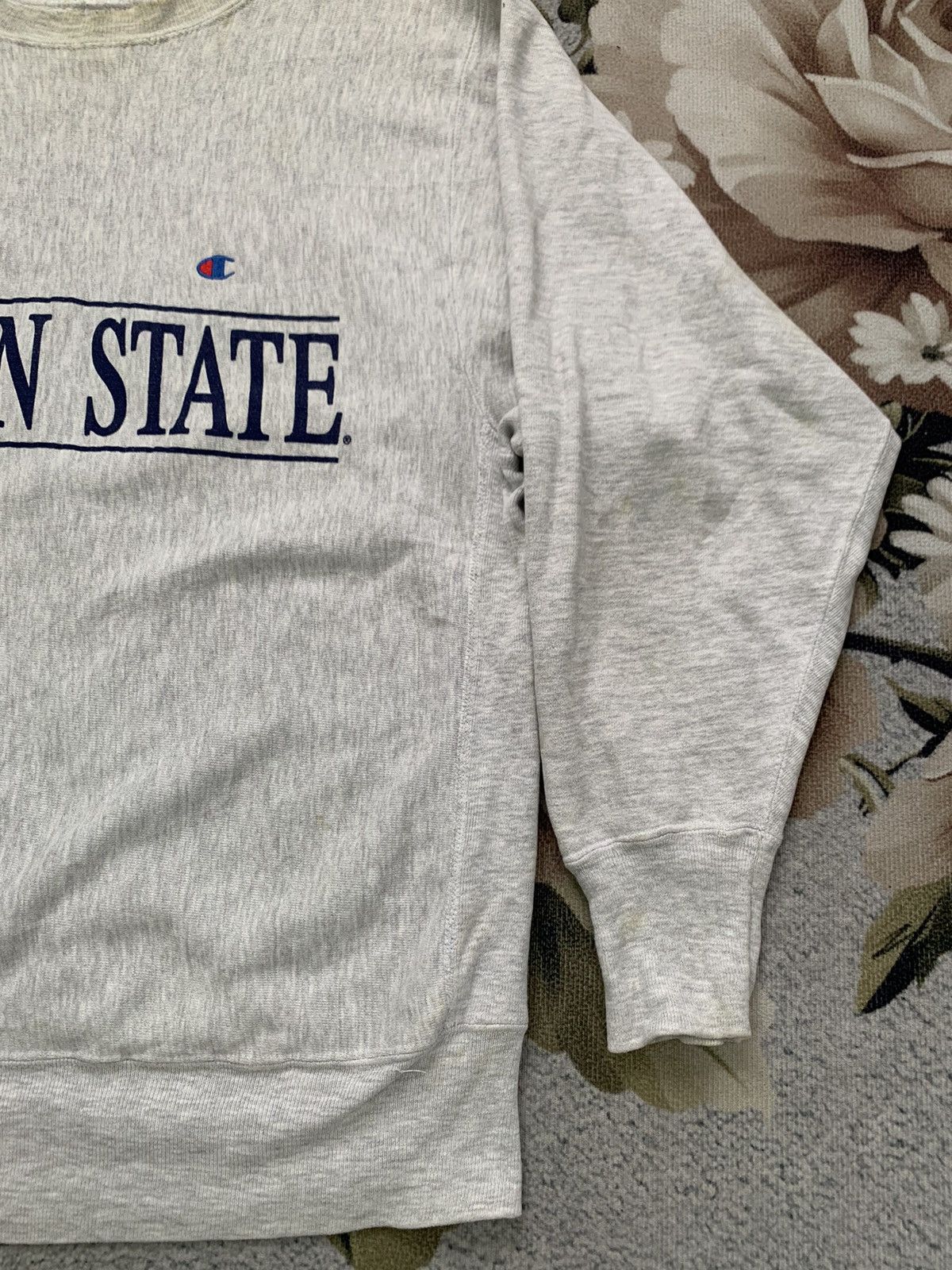 Champion × Vintage Vtg 90s Champion Reverse Weave PENN STATE Sweatshirt Size US XL / EU 56 / 4 - 3 Thumbnail