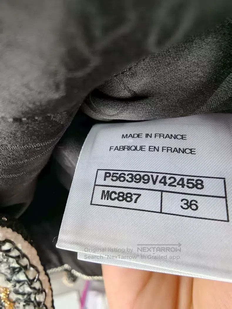 Chanel Chanel Black current jacket Size XS / US 0-2 / IT 36-38 - 4 Thumbnail