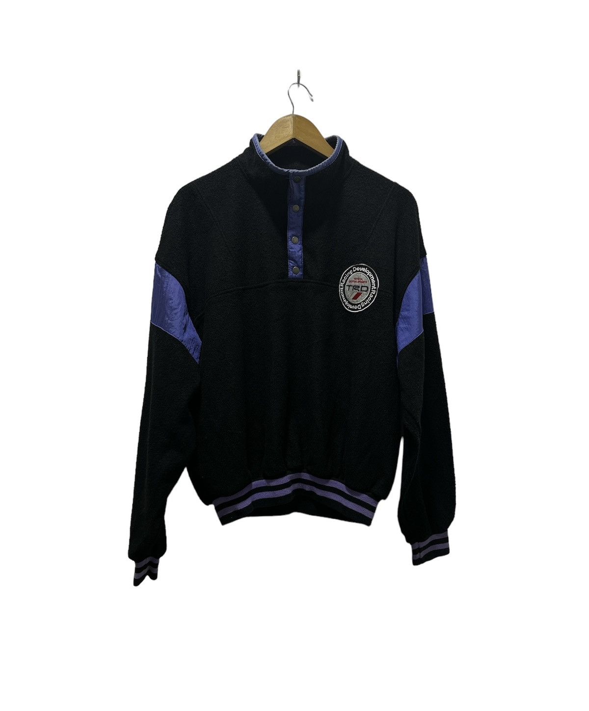 Sports Specialties × Vintage Vintage TRD Sweatshirt Half Button Design Old school Design Size US M / EU 48-50 / 2 - 1 Thumbnail