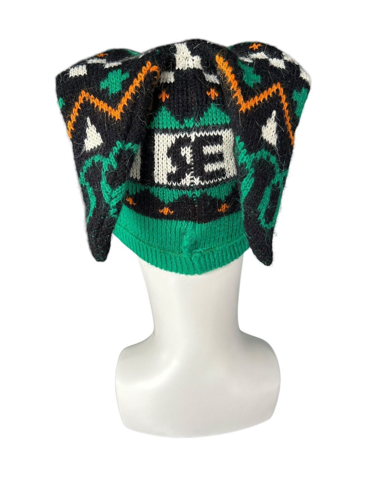 Japanese Brand × Kapital × Vintage Long Horn Devil Japanese Vintage Style Beanie Hats Rare ☠️☠️ Size ONE SIZE - 8 Thumbnail