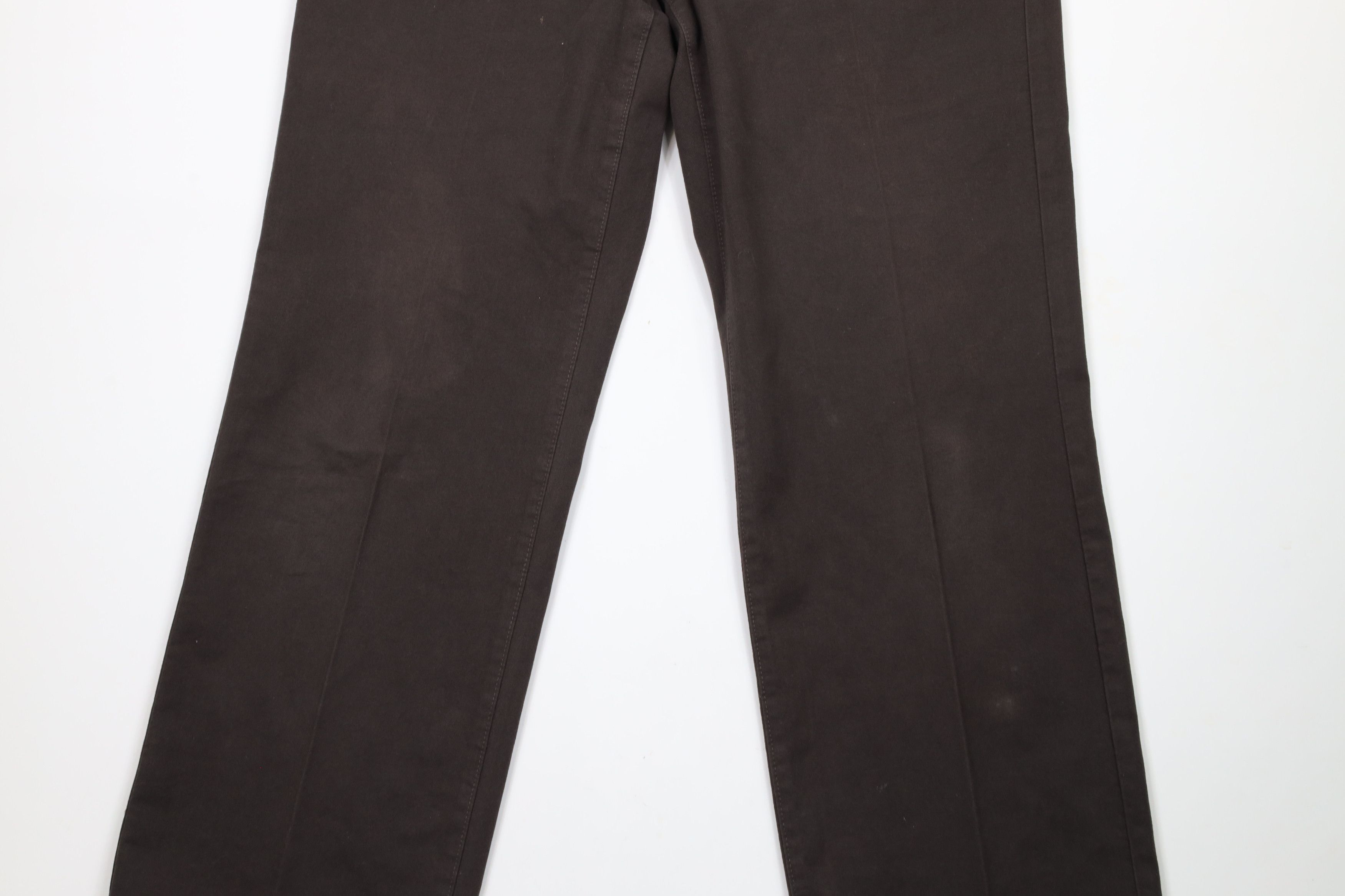 Vintage Vintage Y2K Streetwear Stretch Wide Leg Chino Pants Brown Size US 36 / EU 52 - 3 Thumbnail