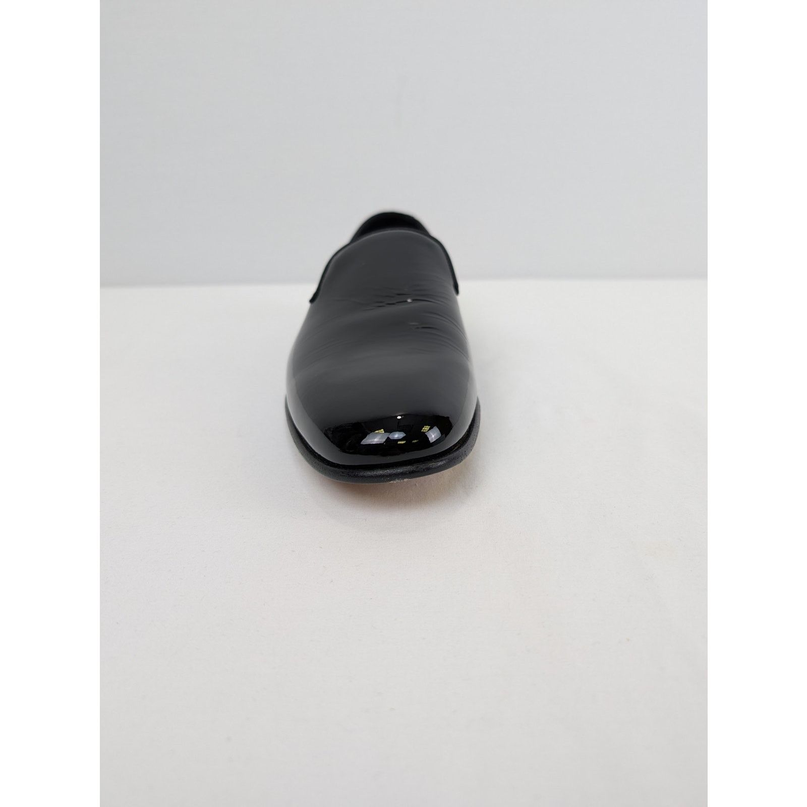 Lanvin o1rshd1 Patent Leather Loafer Shoe Boots in Black Size US 11 / EU 44 - 14 Thumbnail