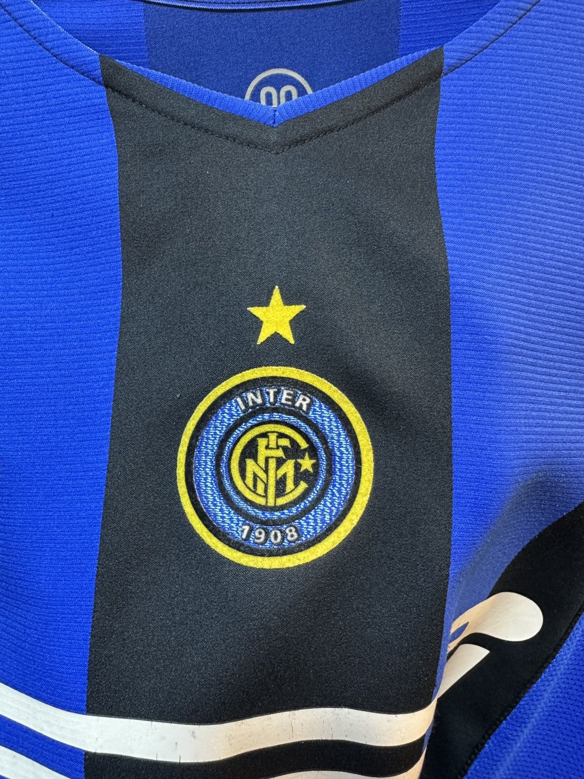 Nike 2004-2005 Inter Milan Home Kit DAVIS 8 Size US XS / EU 42 / 0 - 16 Thumbnail