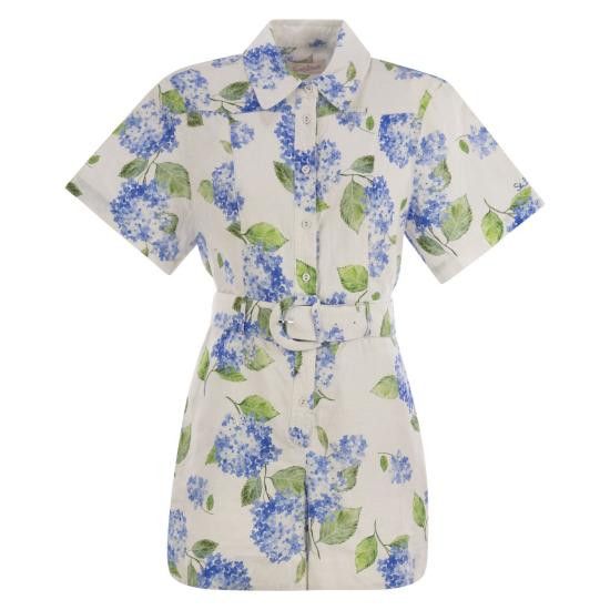 MC2 Saint Barth MC2 SAINT BARTH Women Jumpsuits CRA0001 WHITE Size M / US 6-8 / IT 42-44 - 1 Thumbnail