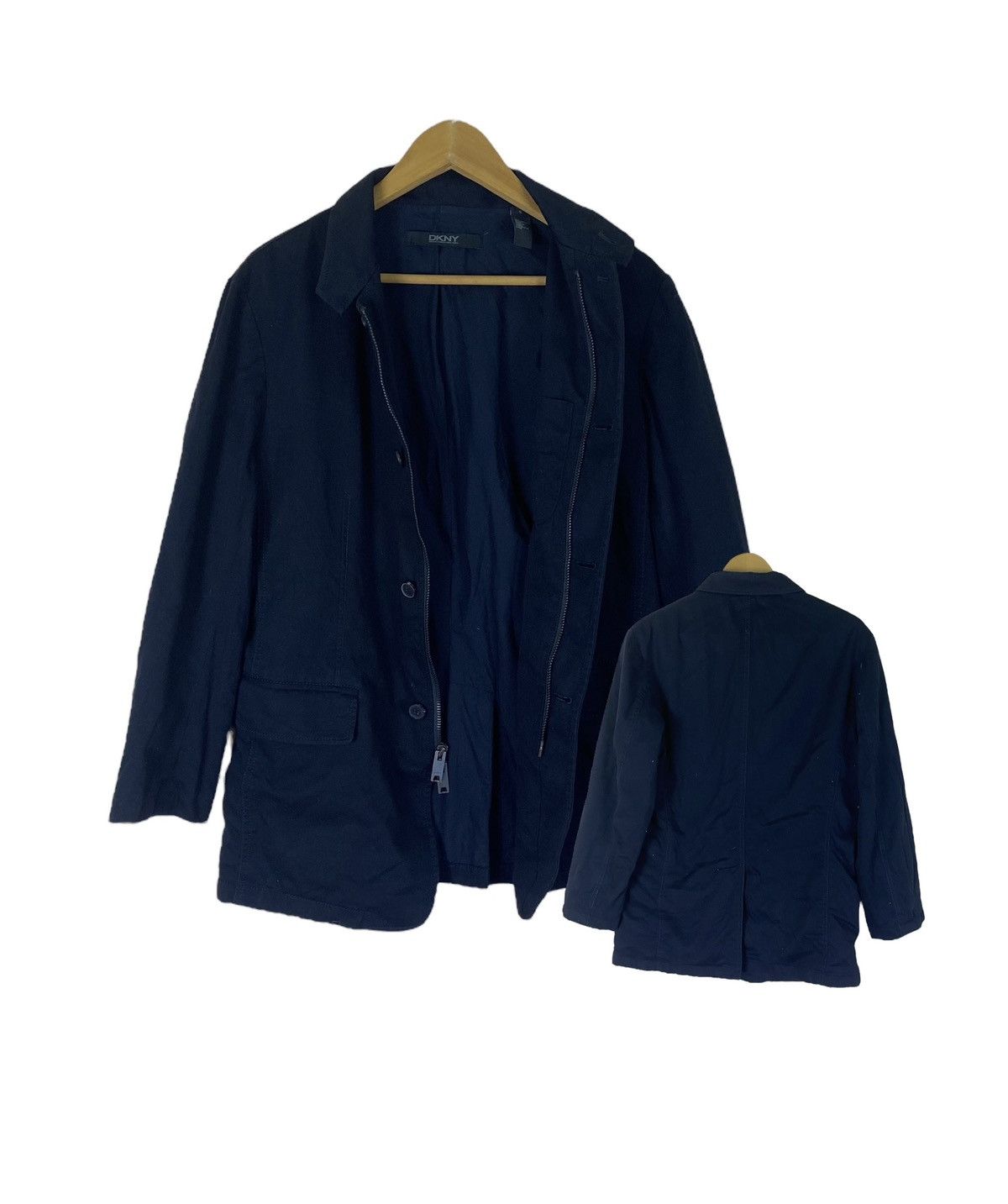 DKNY DKNY Black Coat Jacket Size US S / EU 44-46 / 1 - 1 Thumbnail