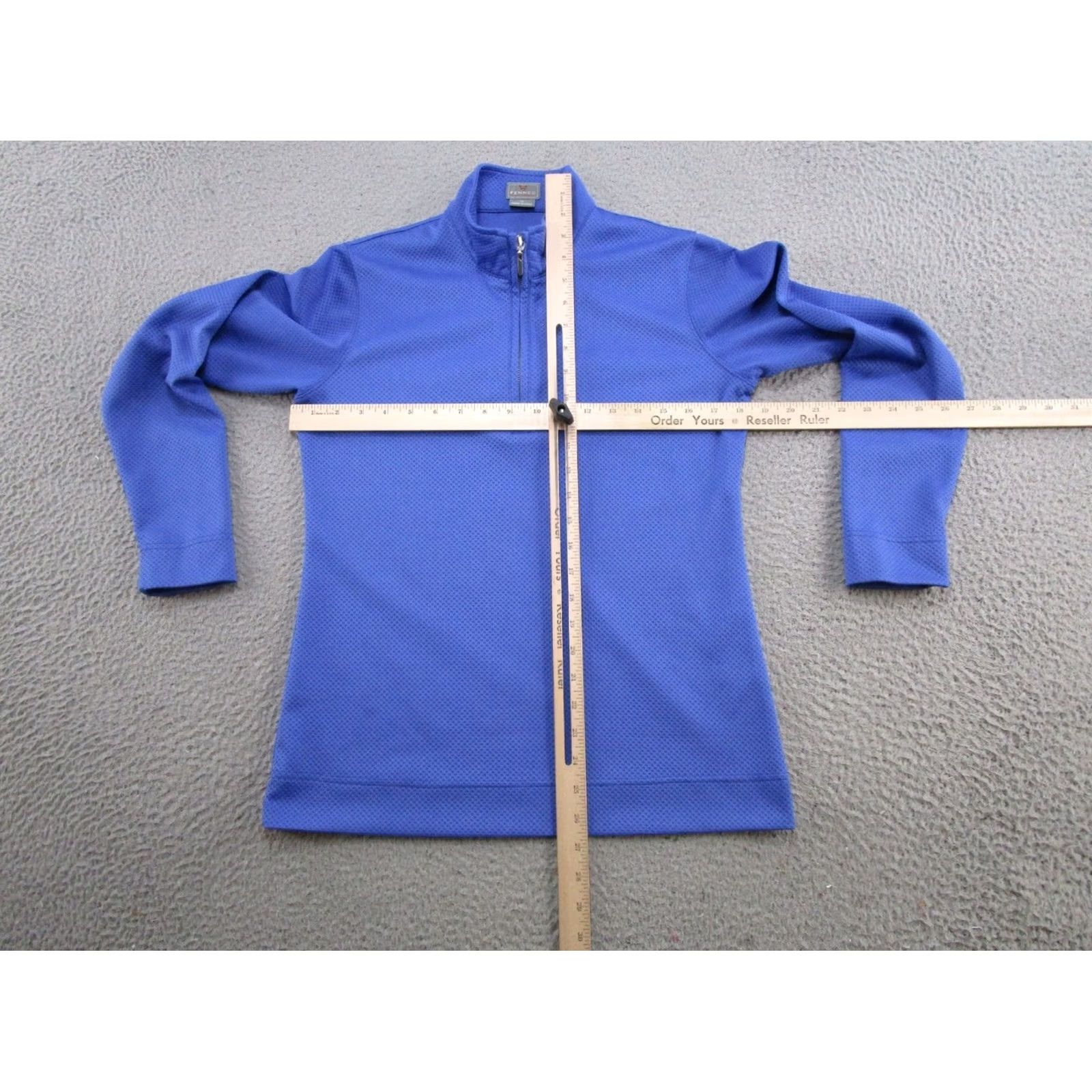 Vintage Fennec Pullover Shirt Men S Blue 1/4 Zip Embroidered Size US S / EU 44-46 / 1 - 5 Thumbnail