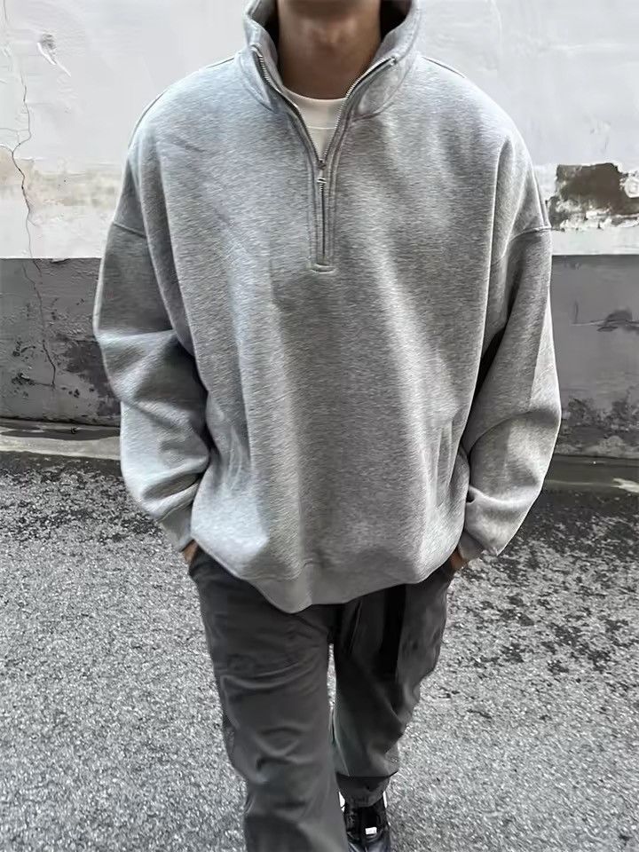 Other Half Zipper Design Sweatshirts Size US XXL / EU 58 / 5 - 1 Thumbnail