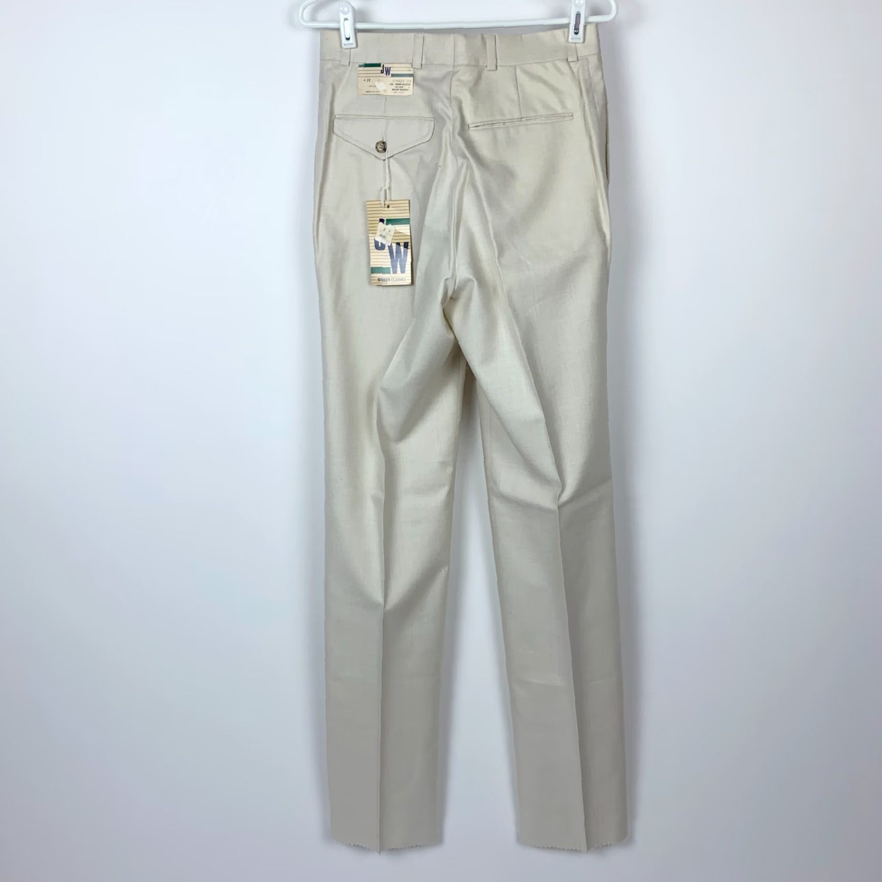 Vintage **VINTAGE JW CLASSICS LINEN BLEND TREVIRA BEIGE PANTS SIZE 29 1980S** User: **VINTAGE JW CLASSICS LINEN BLEND TREVIRA BEIGE PANTS SIZE 29** Size US 29 - 3 Thumbnail