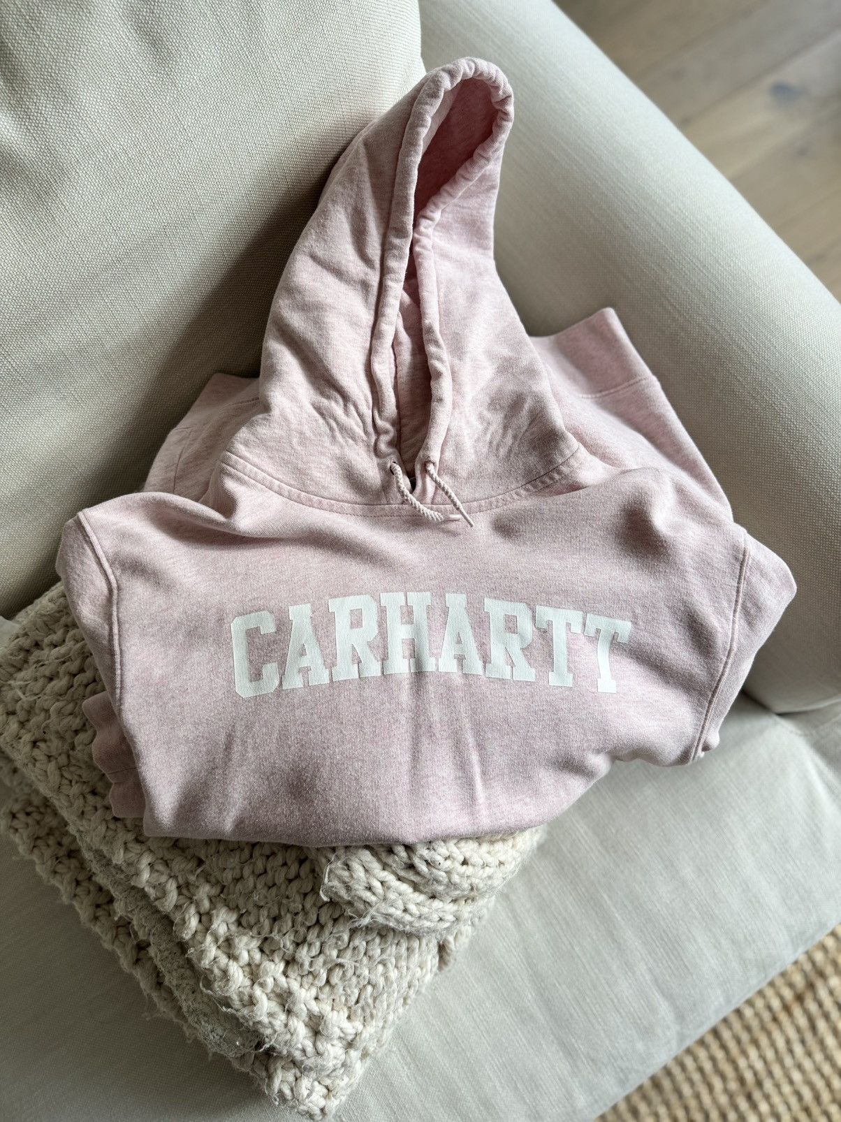 Carhartt Wip Carhartt WIP Pink Hoodie Size US L / EU 52-54 / 3 - 1 Thumbnail