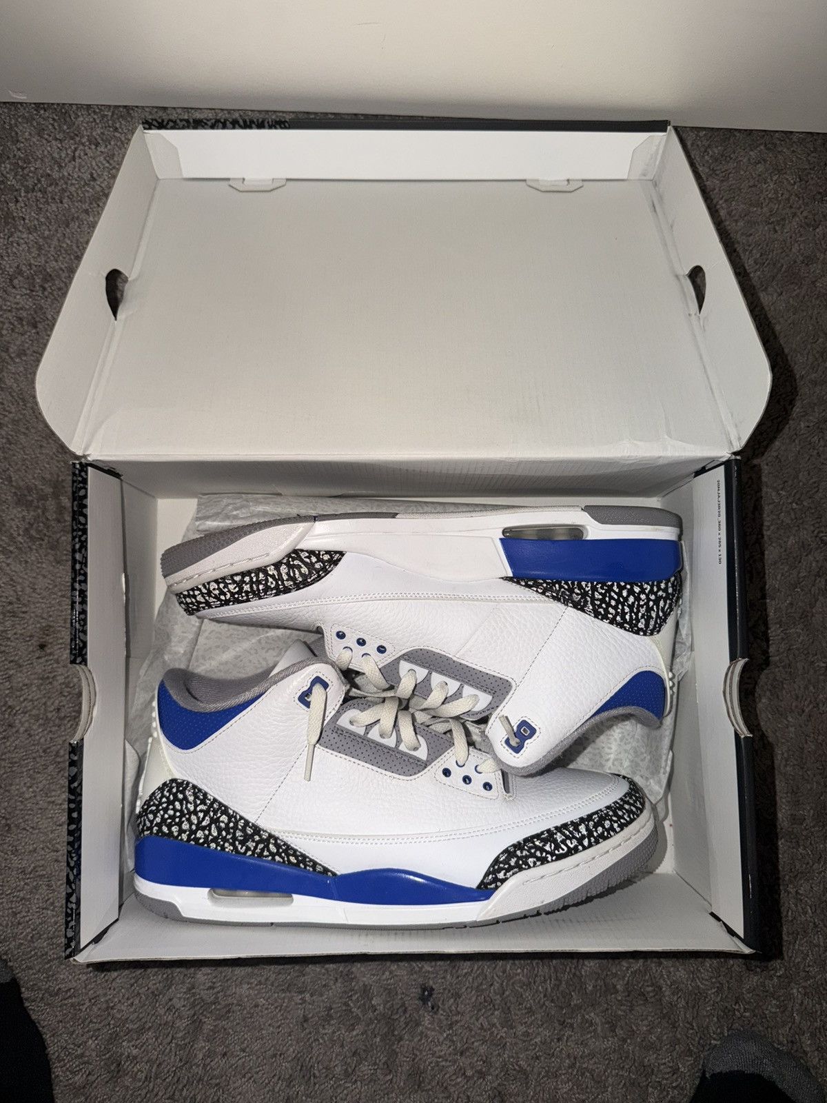 Jordan 3 racer blue