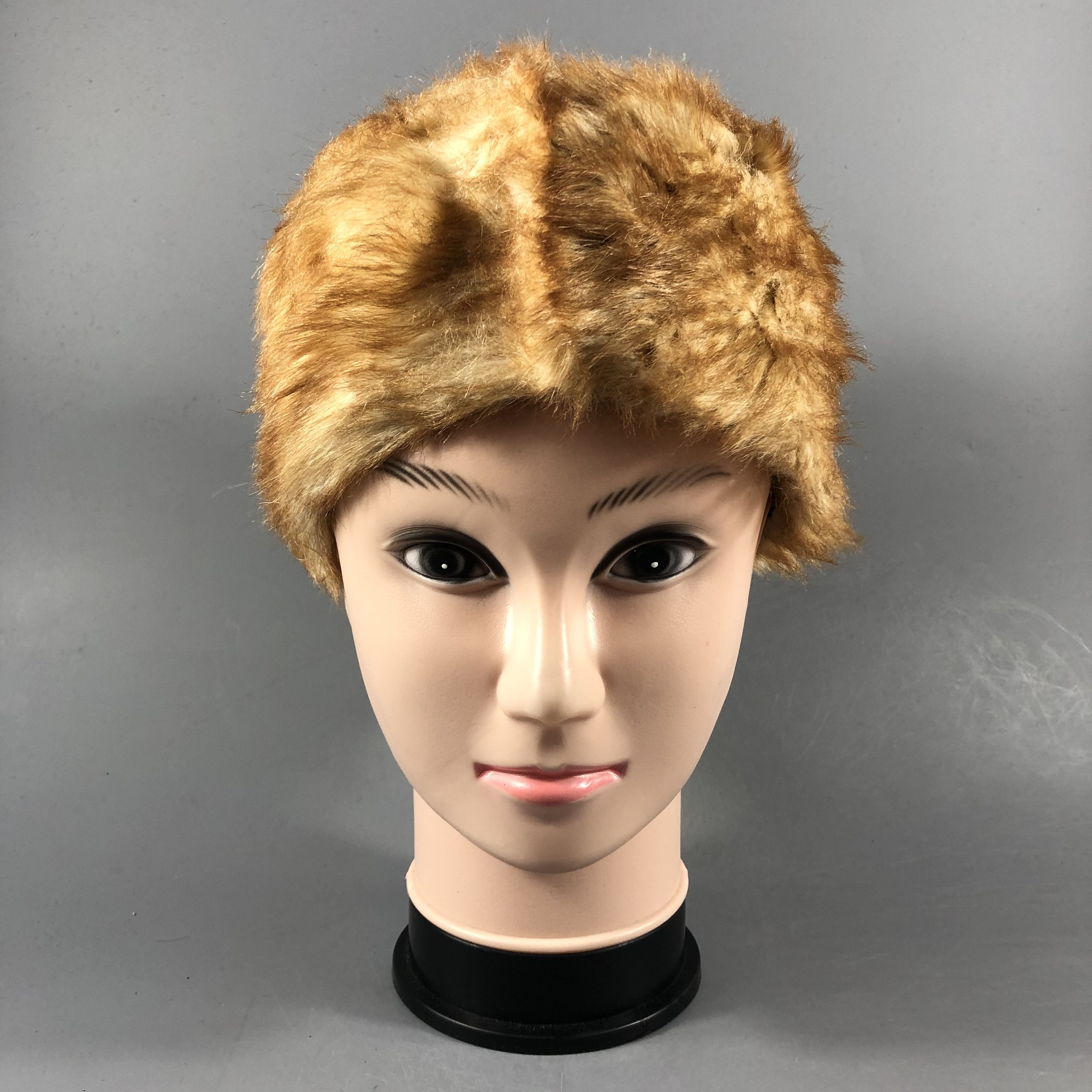 Faux Fur Hat Beanie Snow Cap