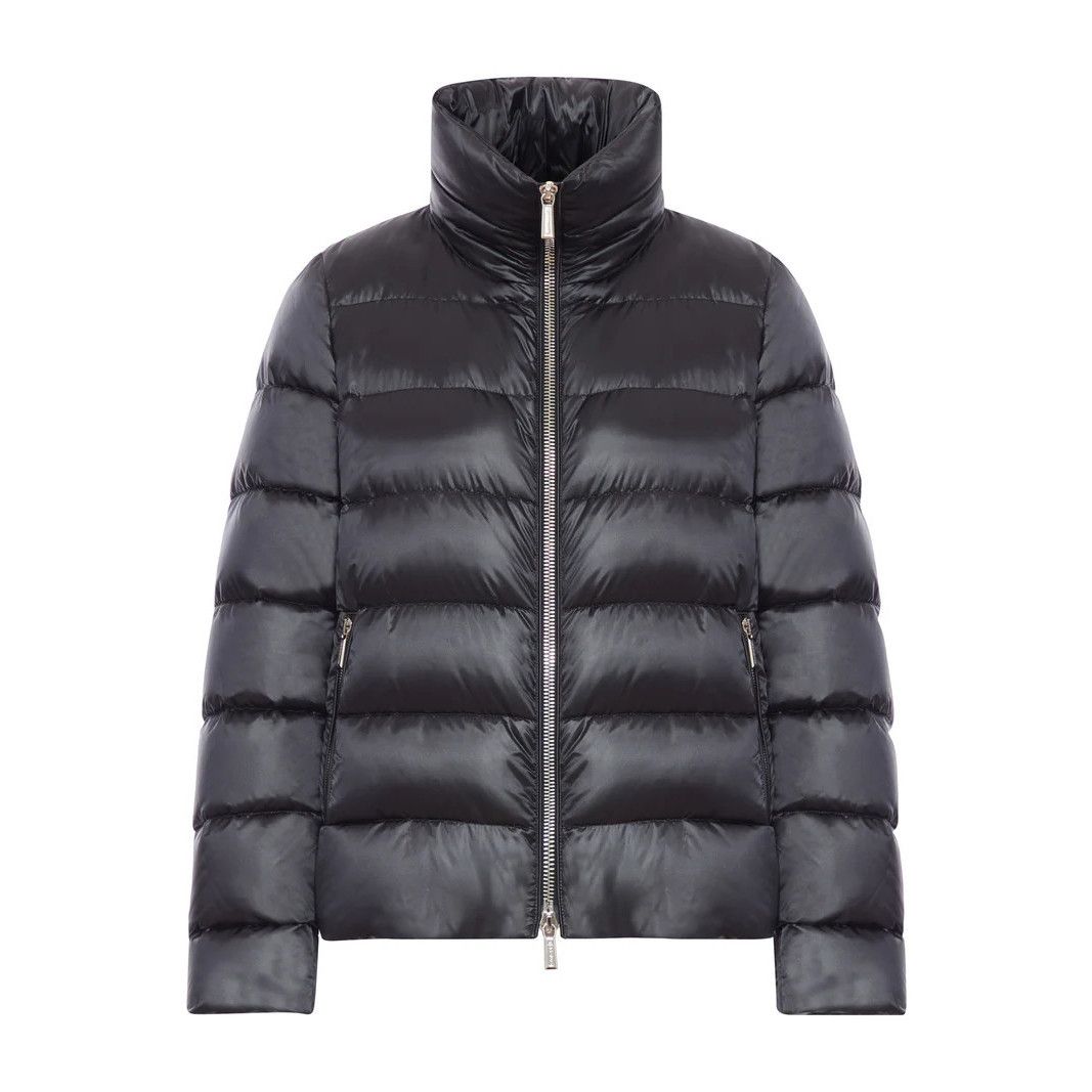 MooRER MOORER Argentea Black Down Jacket New & Authentic (Women's s Size M / US 6-8 / IT 42-44 - 1 Thumbnail