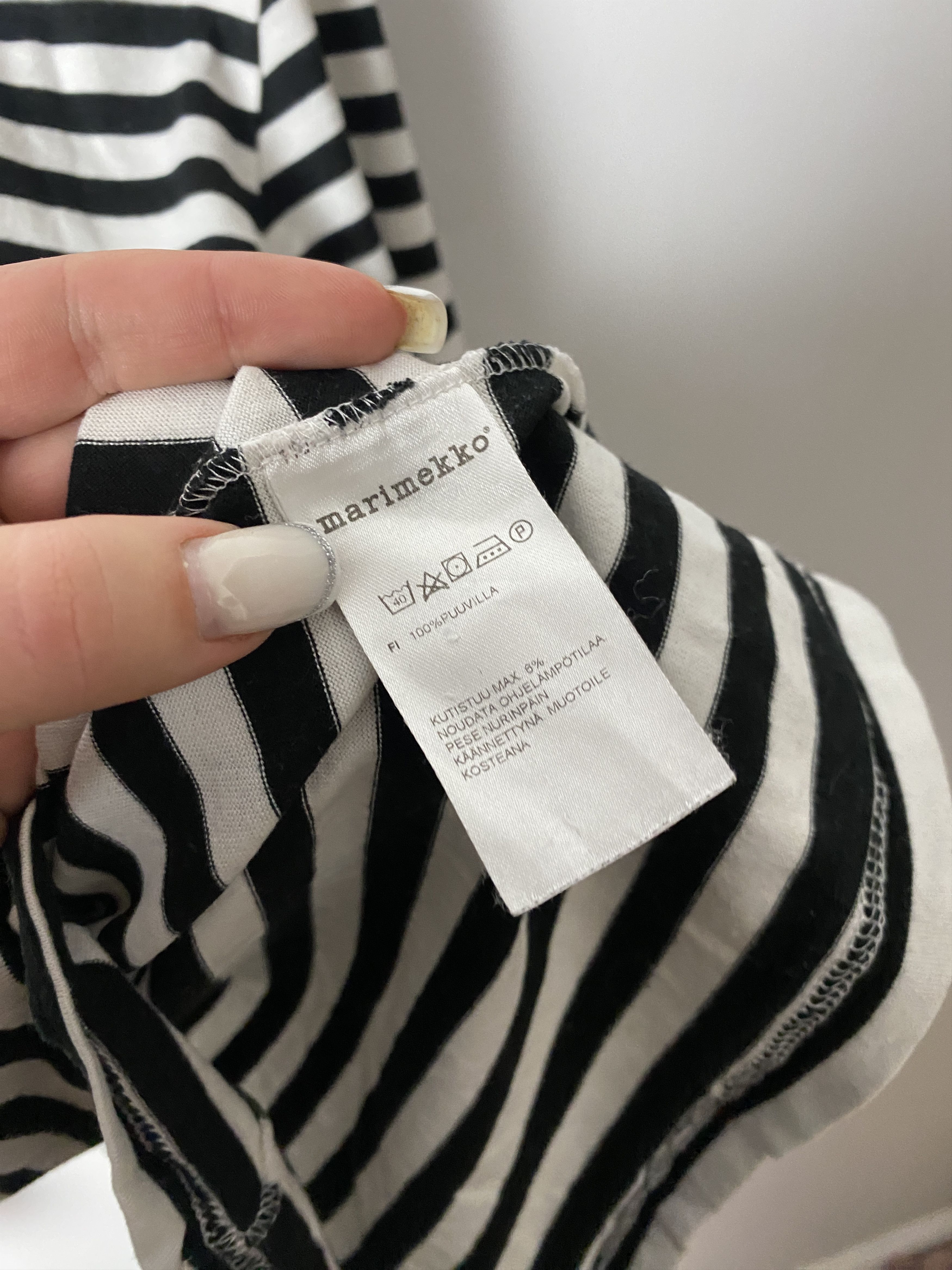 Marimekko Marimekko striped long sleeve t-shirt tee Size M / US 6-8 / IT 42-44 - 4 Thumbnail