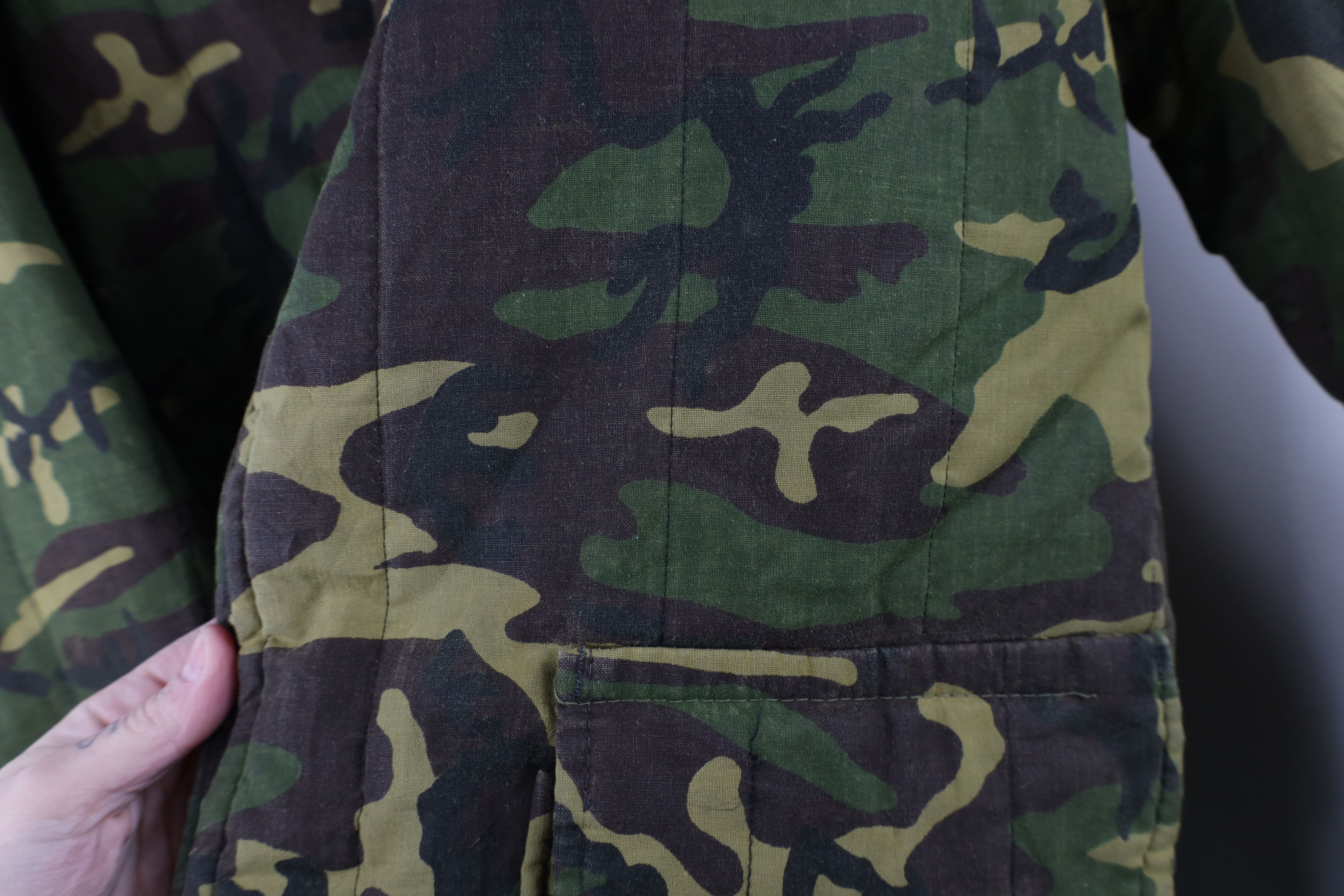 Vintage Vintage 70s Streetwear Camouflage Full Zip Jacket USA Size US L / EU 52-54 / 3 - 8 Thumbnail