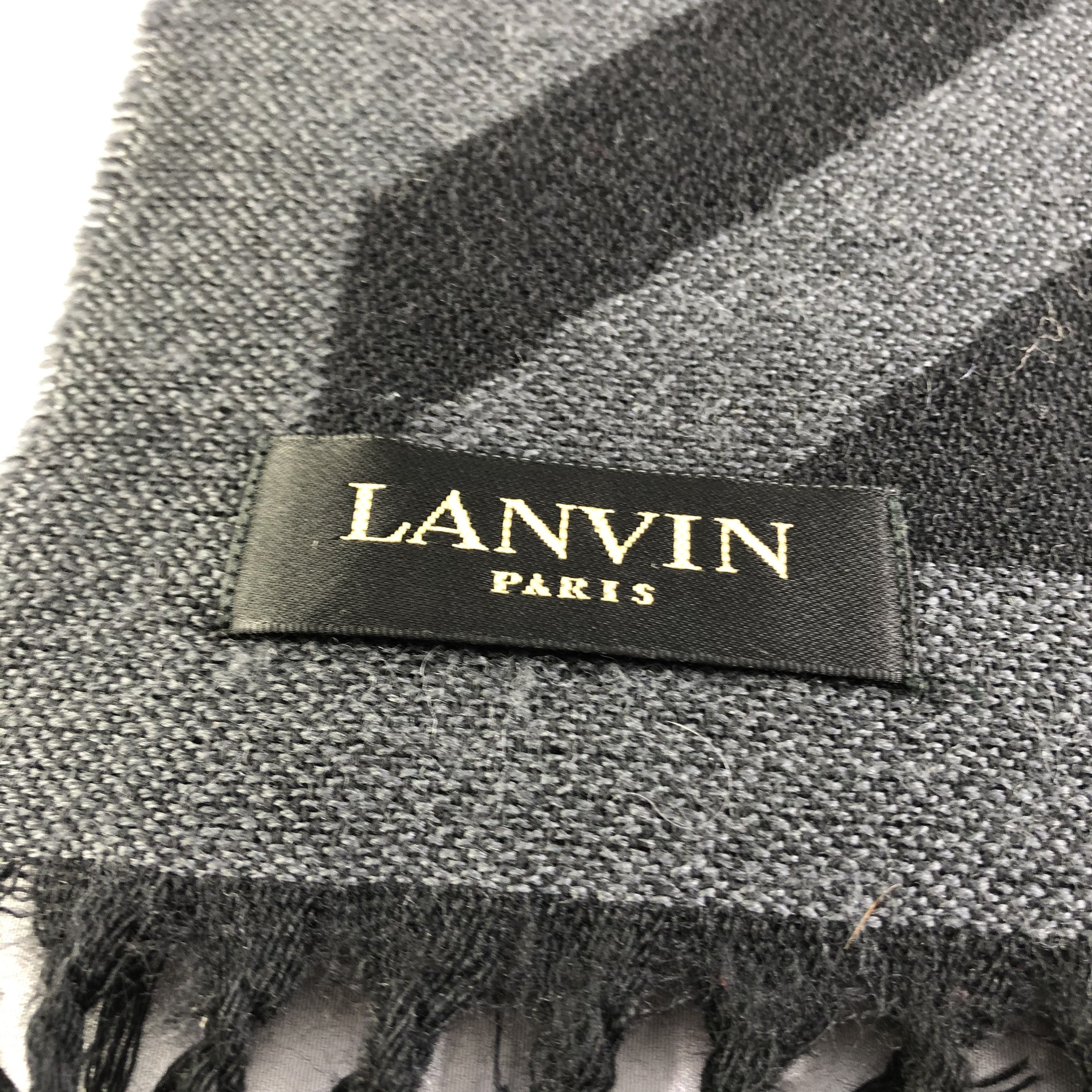 Lanvin Lanvin Wool Scarf Muffler Neckwear V2563 Size ONE SIZE - 4 Thumbnail