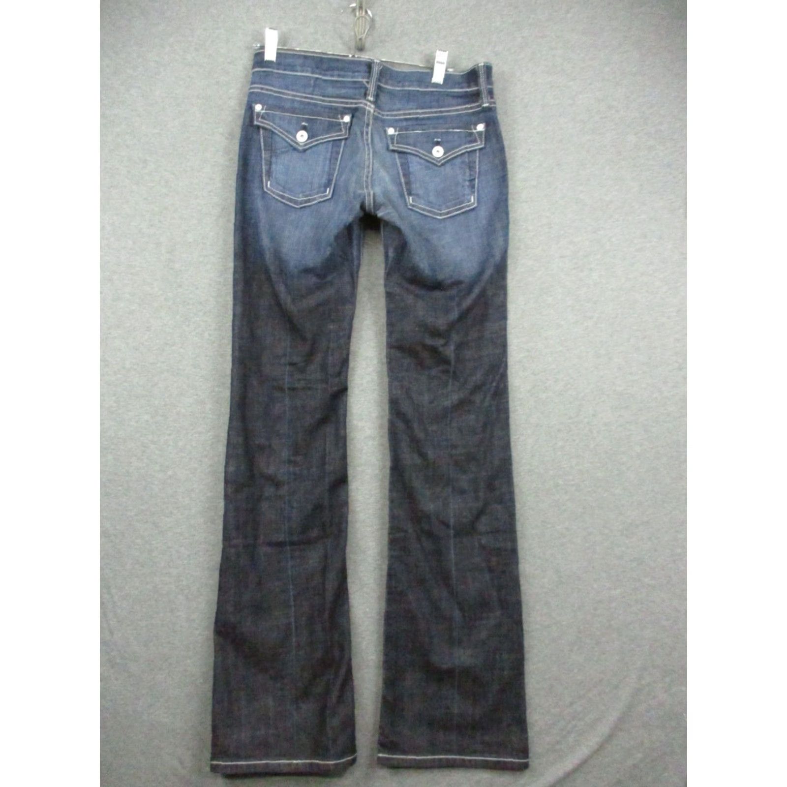 Vintage James Jeans Bootcut Jeans 27 Dark Blue Wash Ombre Stretch Comfort Women Size 27" / US 4 / IT 40 - 3 Thumbnail