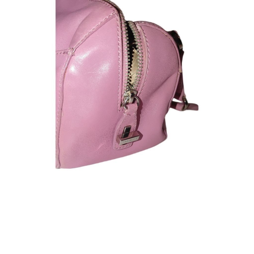 The Unbranded Brand Charles David Leather Shoulder Bag in Bubble Gum Pink Size ONE SIZE - 12 Thumbnail