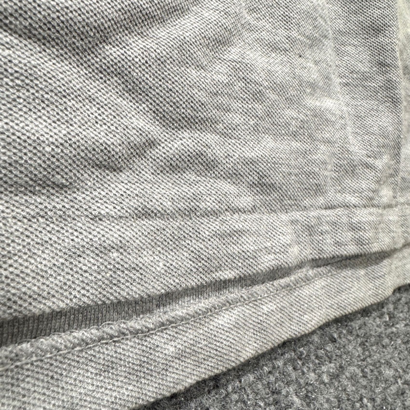 The Unbranded Brand VTG The Unbranded Brand Polo Shirt Men Medium Gray Cotton Blend 1/4 Button Up Single Stitch Shirt Masculine Mens Size US M / EU 48-50 / 2 - 6 Thumbnail