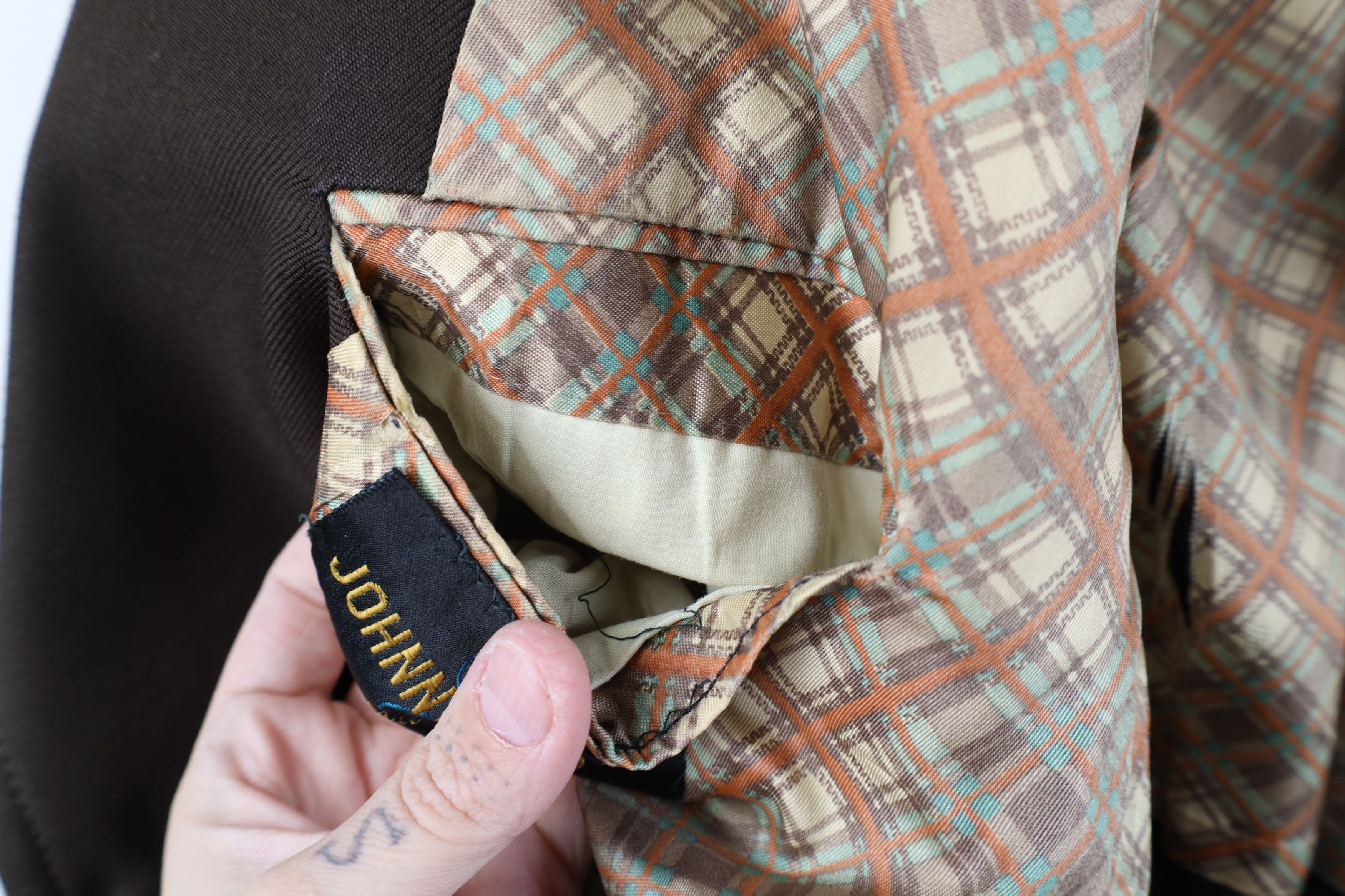 Vintage Vintage 70s Streetwear Suit Coat Blazer Jacket Brown USA Size US XXL / EU 58 / 5 - 11 Thumbnail