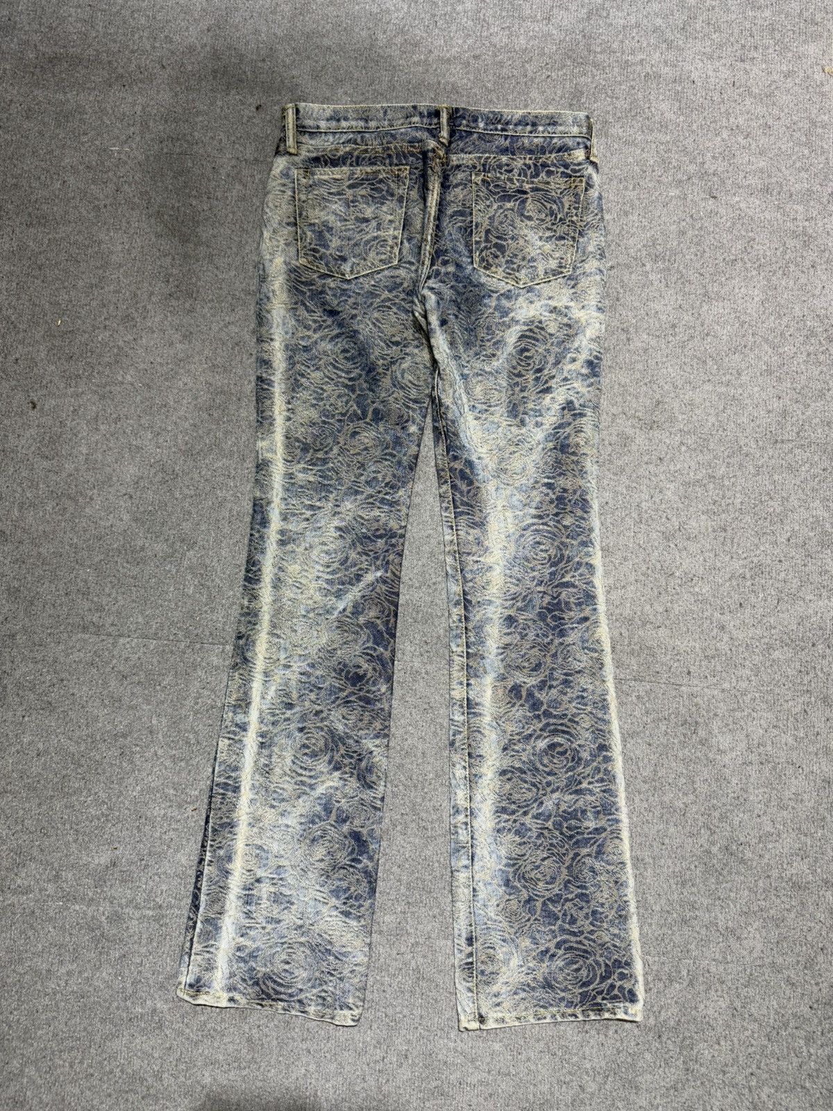 Issey Miyake Issey Miyake Rose Weave Denim Pants Size 30" / US 8 / IT 44 - 2 Thumbnail