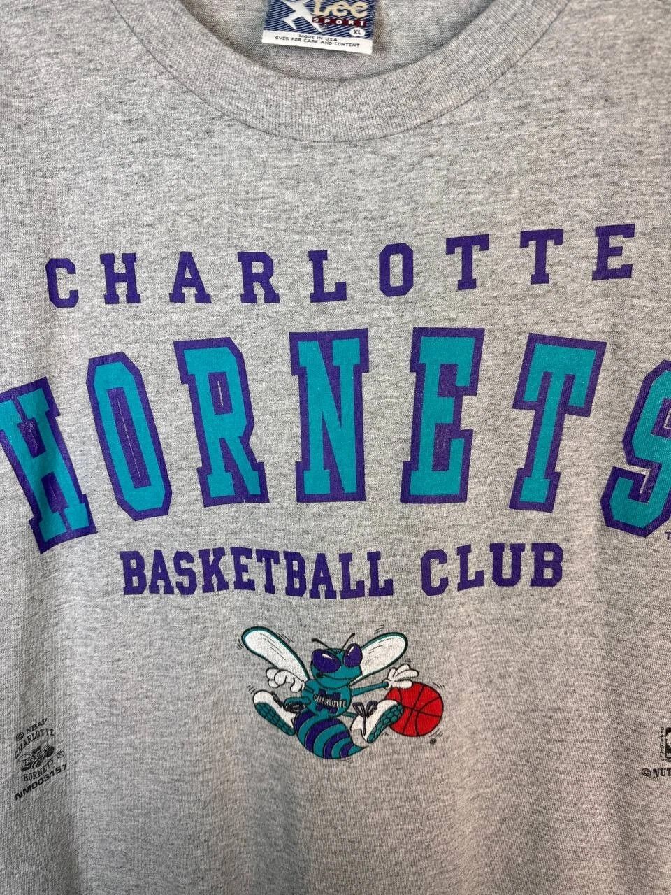 Other Vintage NBA Charlotte Hornets t-shirt Lee sport Size XL Size US XL / EU 56 / 4 - 2 Thumbnail