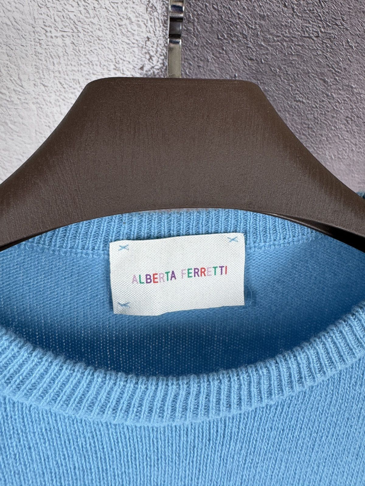 Alberta Ferretti ALBERTA FERRETTI PULL SLIM CASHMERE LANA DONNA Sweater Asia Size M / US 6-8 / IT 42-44 - 7 Thumbnail