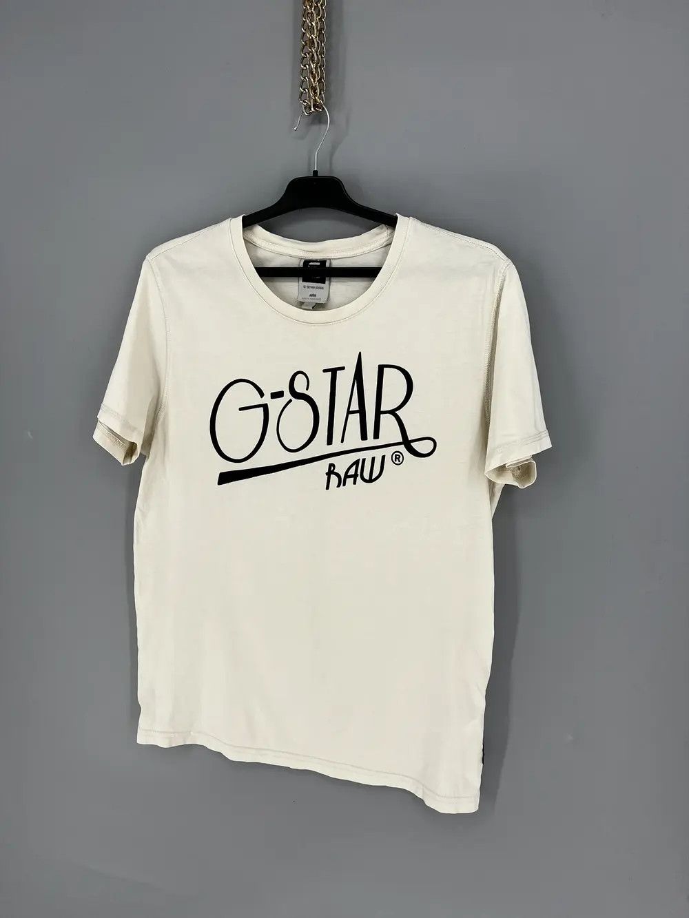 G-Star Vintage G-Star Raw T-Shirt Big Logo Size L Size US L / EU 52-54 / 3 - 3 Thumbnail