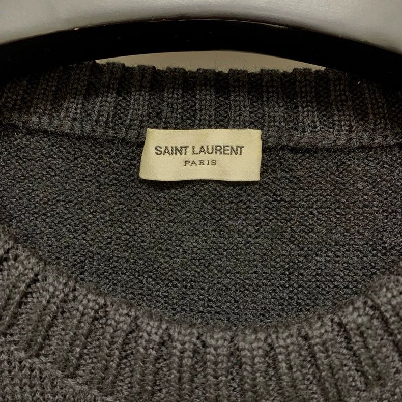 Saint Laurent Paris Saint Laurent Dinosaur Sweater 2504-Nextarrow Size US XL / EU 56 / 4 - 3 Thumbnail