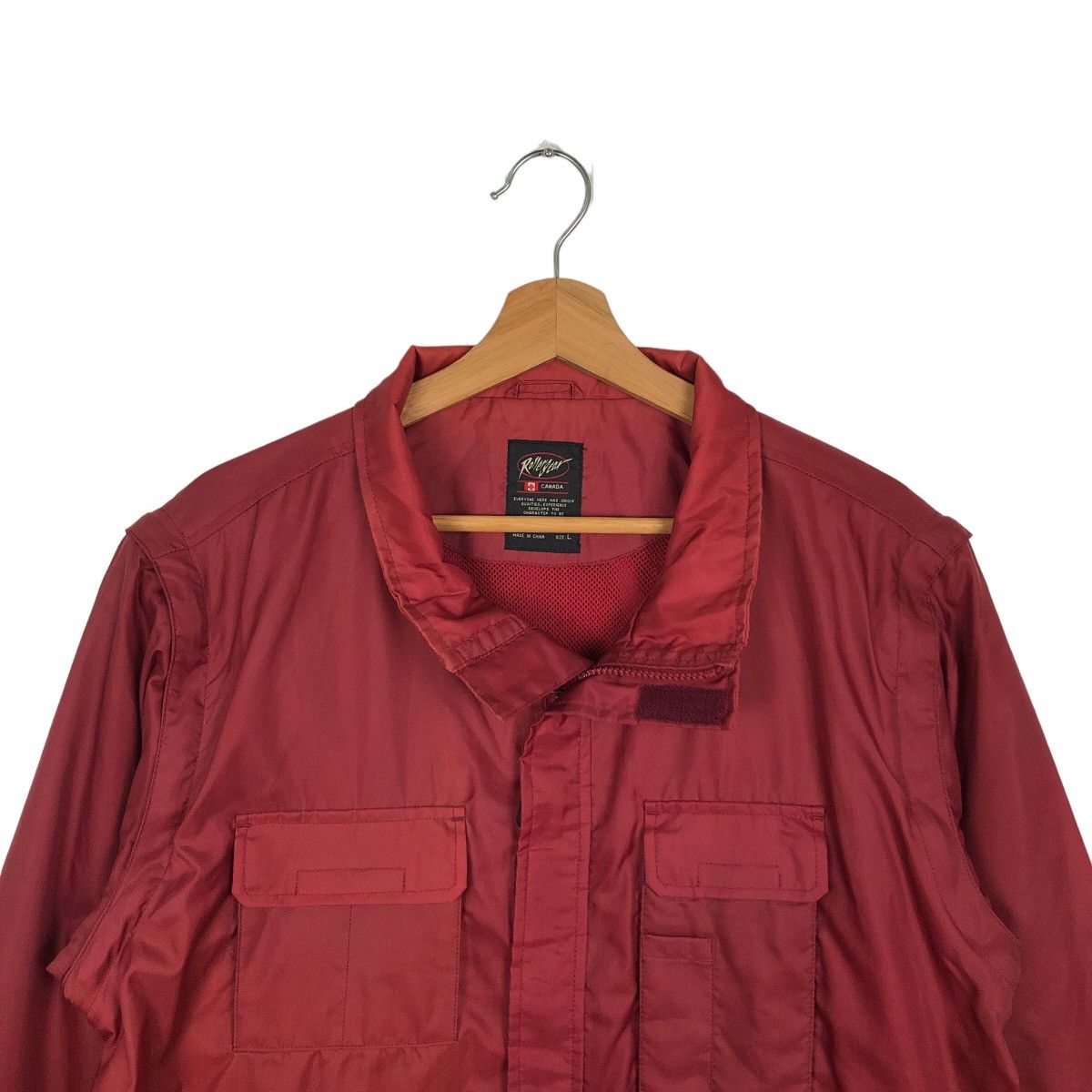Japanese Brand VINTAGE ROLLER GEAR CANADA BOMBER CARGO JACKET MULTI POCKET Size US L / EU 52-54 / 3 - 2 Thumbnail