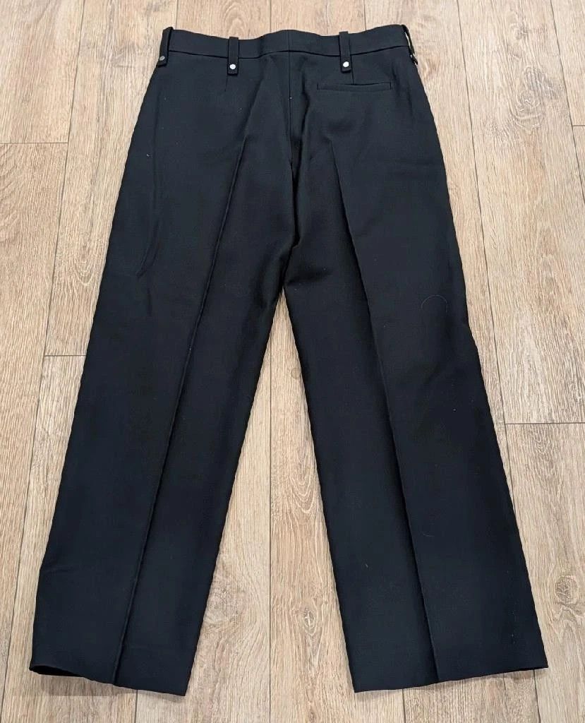 Burberry Burberry Wool Blend Trousers Pants Black 52 US 36 Size US 36 / EU 52 - 3 Thumbnail