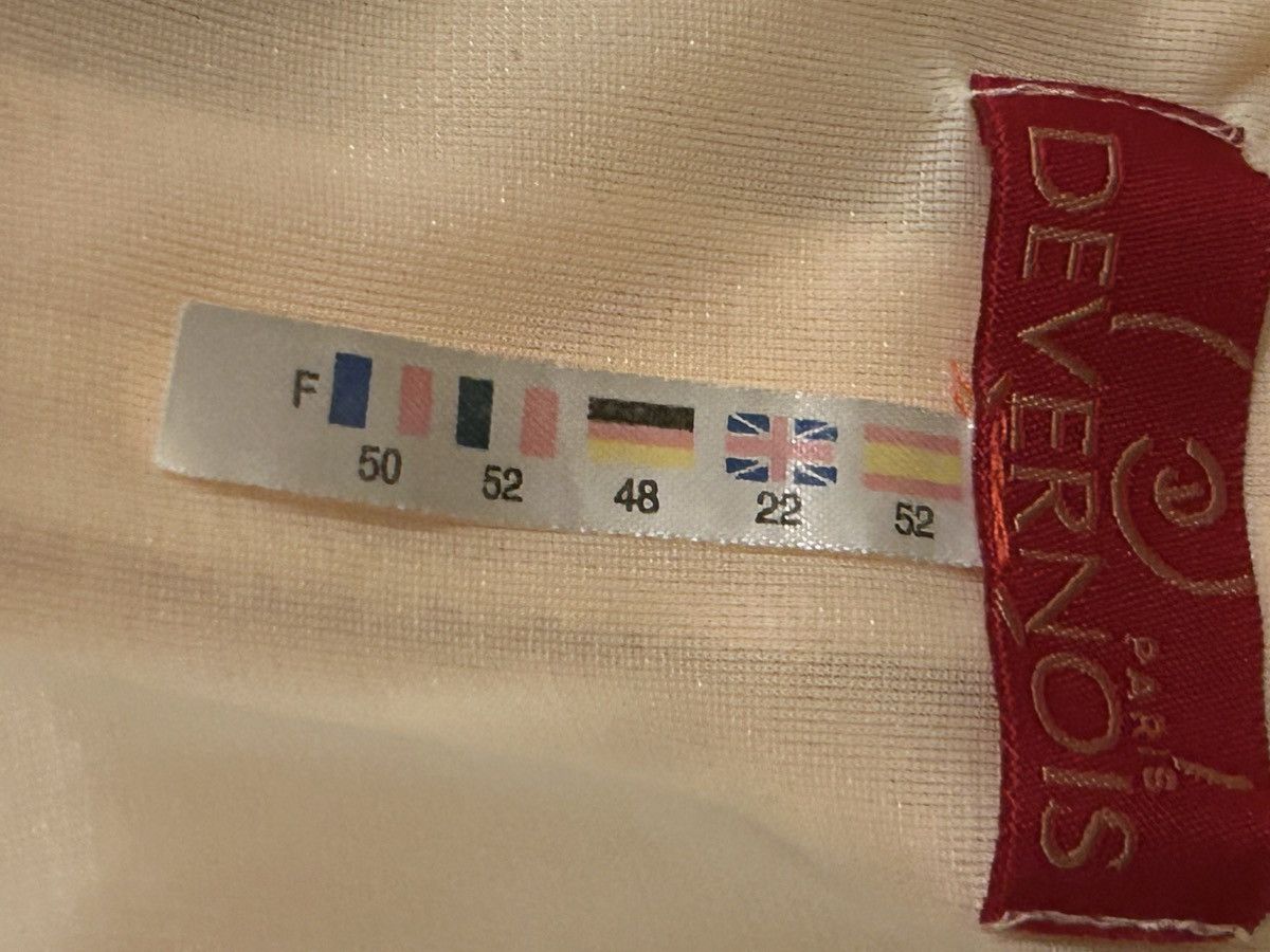 Vintage Devernois vintage sorbet peach suit Size XL / US 12-14 / IT 48-50 - 15 Thumbnail