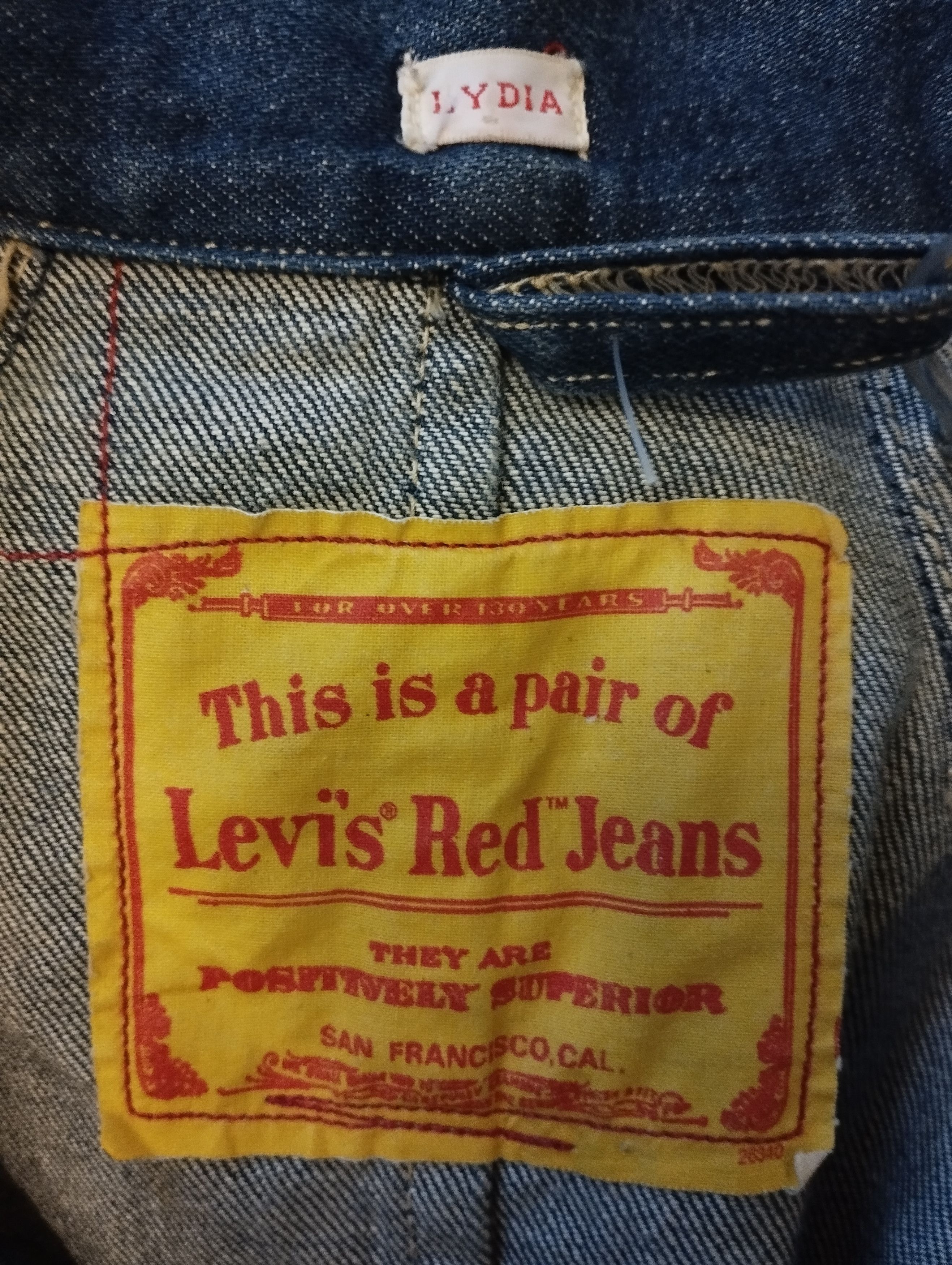 Japanese Brand × Levi's Vintage Clothing Vintage Levi's RED Collection Lydia jacket Size S / US 4 / IT 40 - 6 Thumbnail