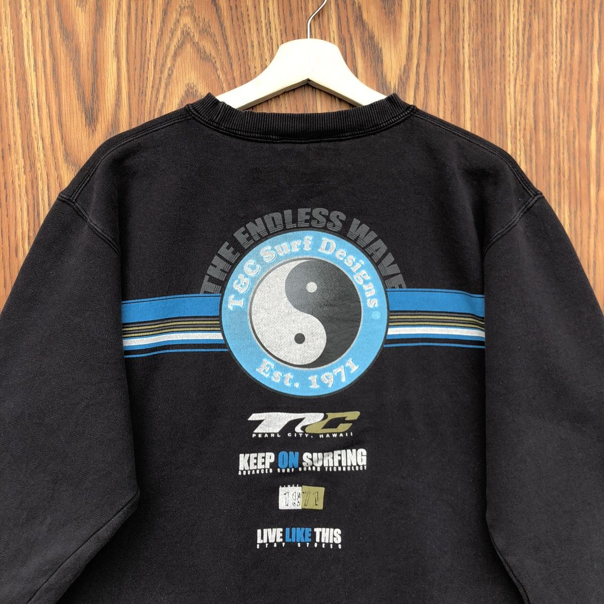 Vintage Vintage T&C Surf Designs Pullover Sweatshirt Size US L / EU 52-54 / 3 - 2 Thumbnail