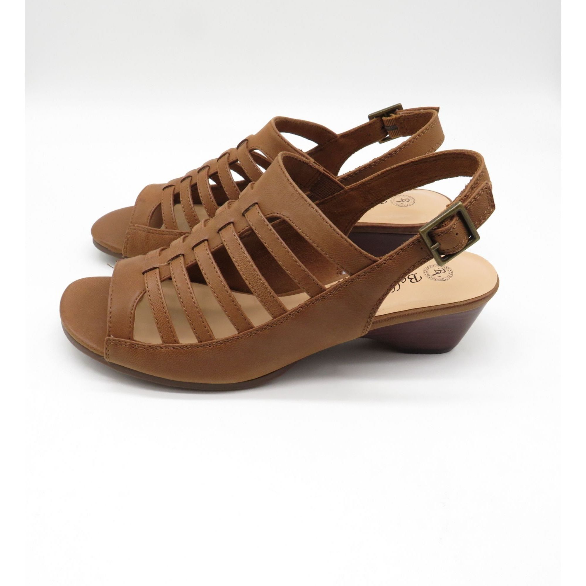 Other Bella~Vita Yakira Camel Burnished Leather Upper Sandals 7.5 Size US 7.5 / IT 37.5 - 5 Thumbnail