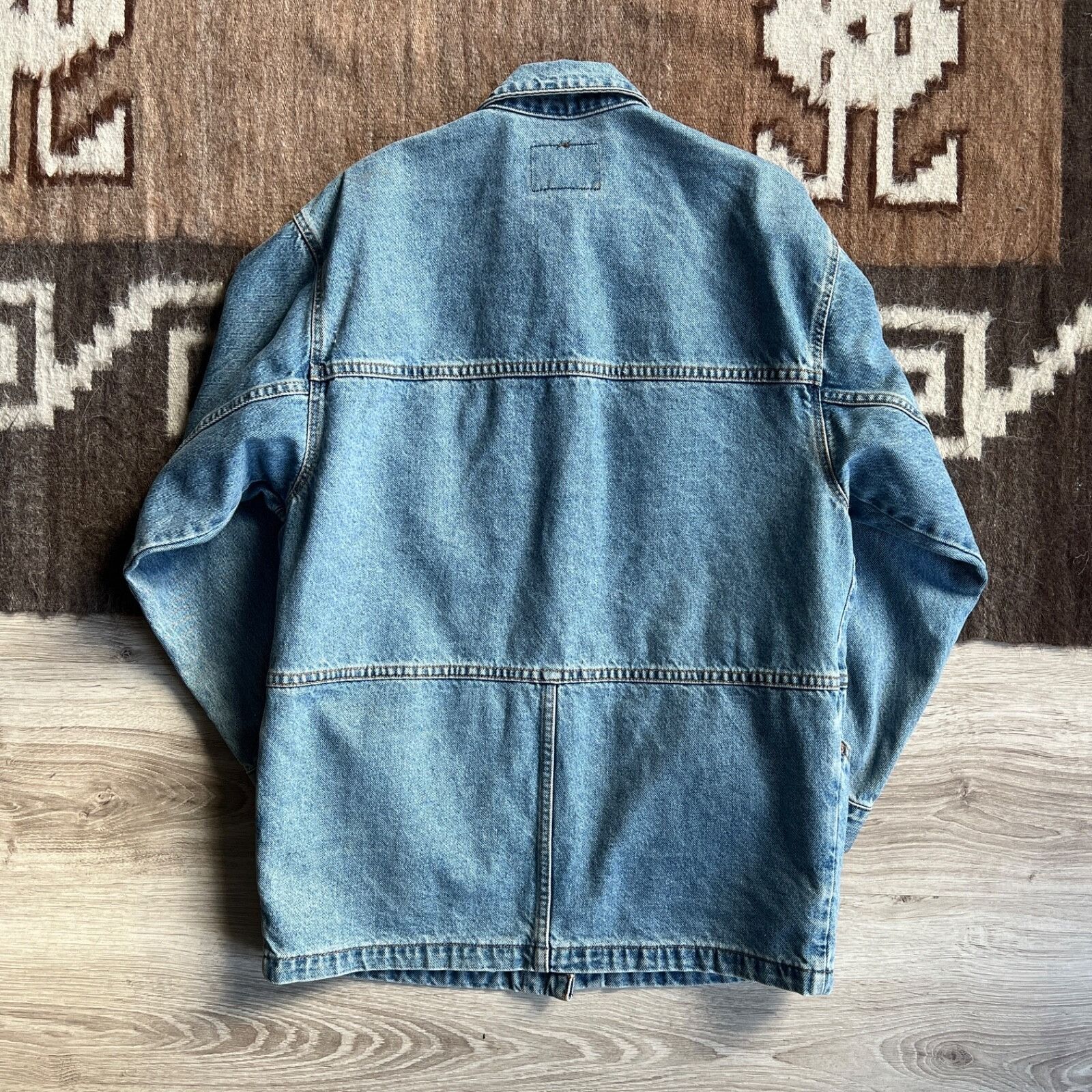 Levi's Levi's USA Made Vintage 90s Blue Denim Jacket 8921AC Co Size M / US 6-8 / IT 42-44 - 5 Thumbnail
