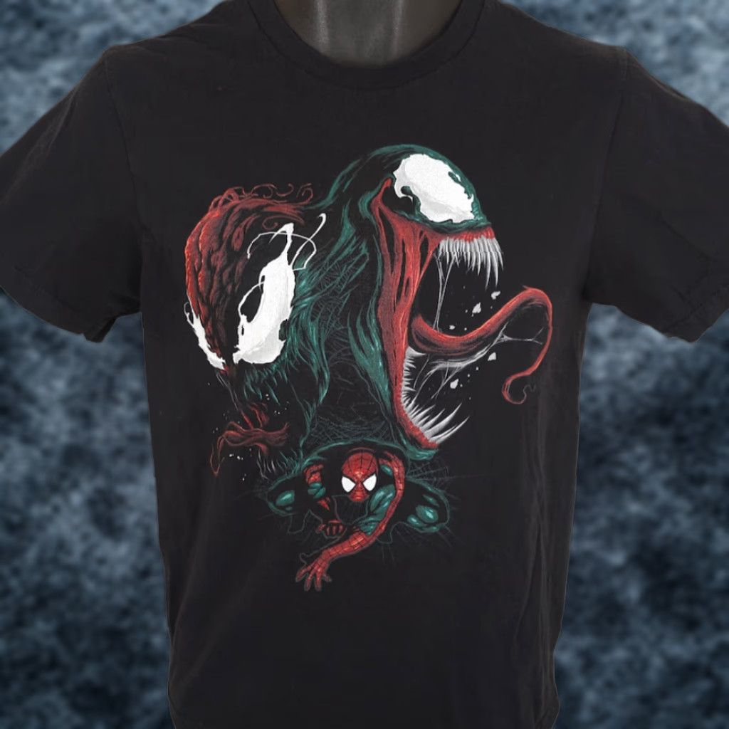 Vintage VINTAGE is not applicable. Venom T Shirt Mens Size Small Black Marvel Comics Spider Man Size US S / EU 44-46 / 1 - 1 Thumbnail