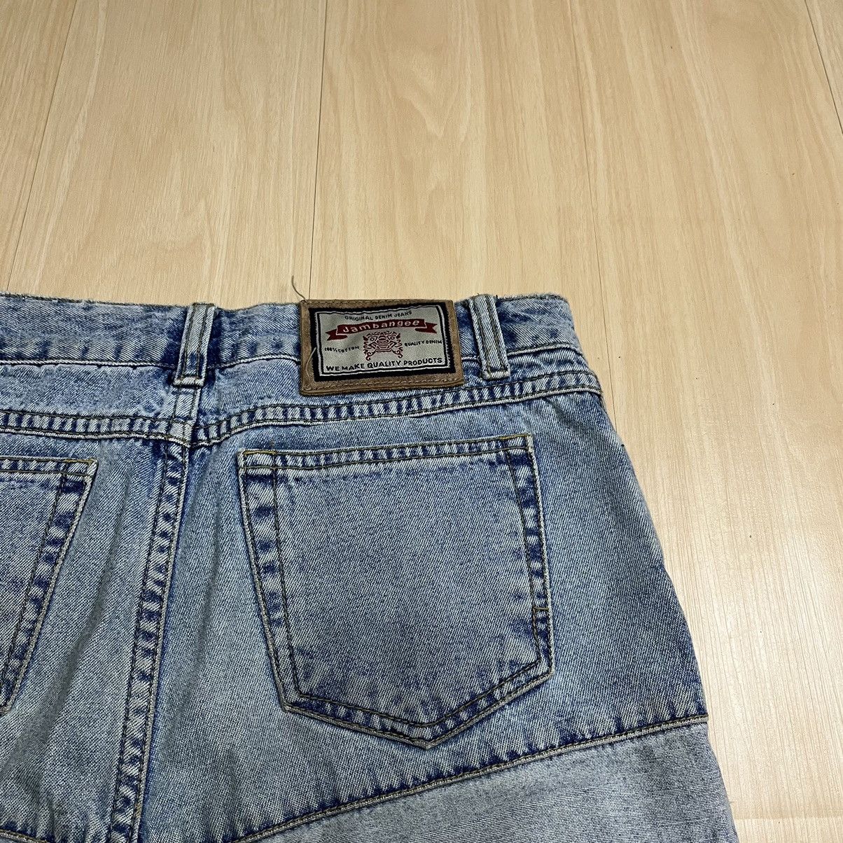 If Six Was Nine Haggi Style Jambage Flared Denim Pants Size US 28 / EU 44 - 7 Thumbnail