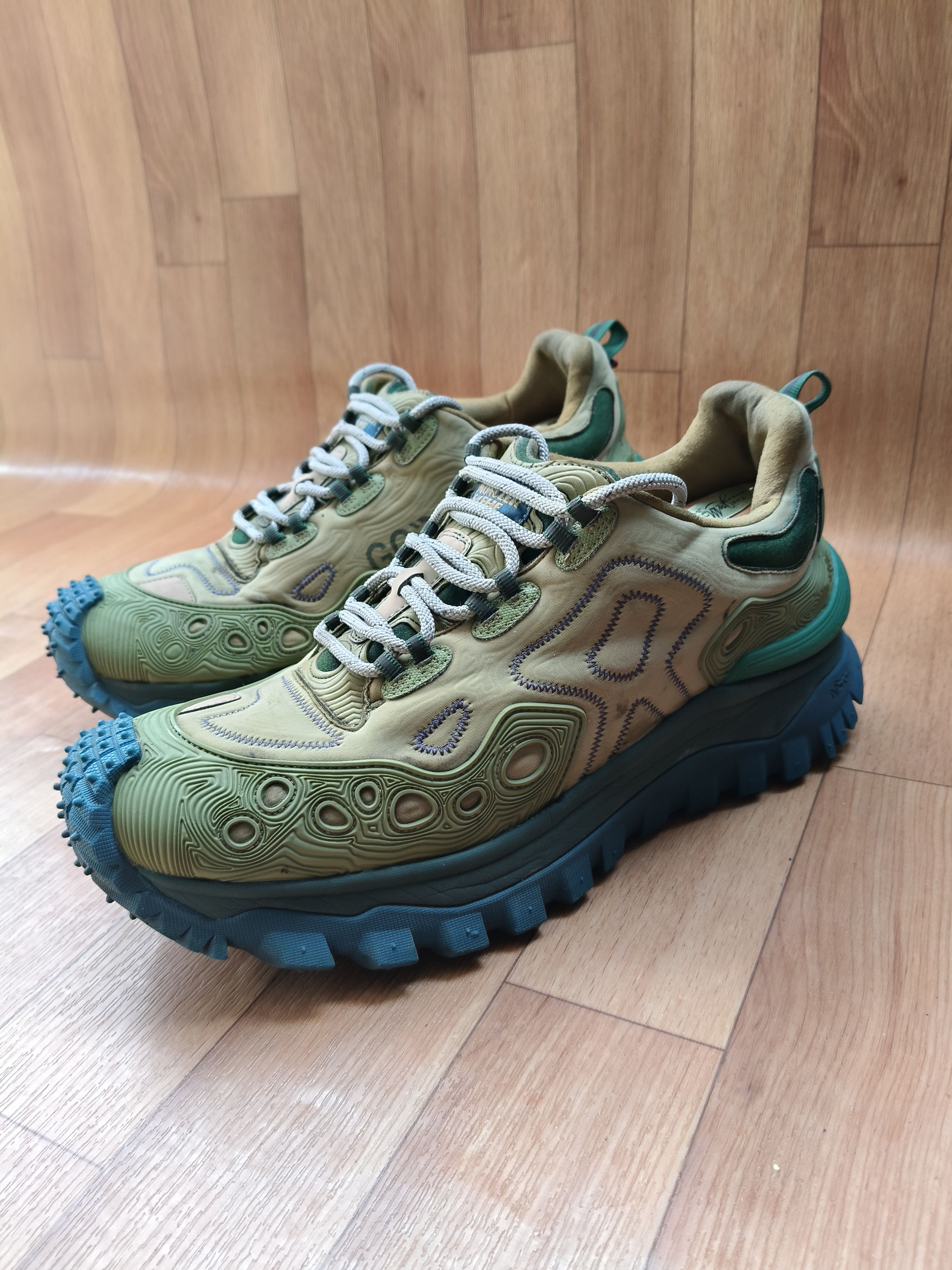 Moncler Monclear x salahe bembury genius sneaker Size US 12 / EU 45 - 3 Thumbnail