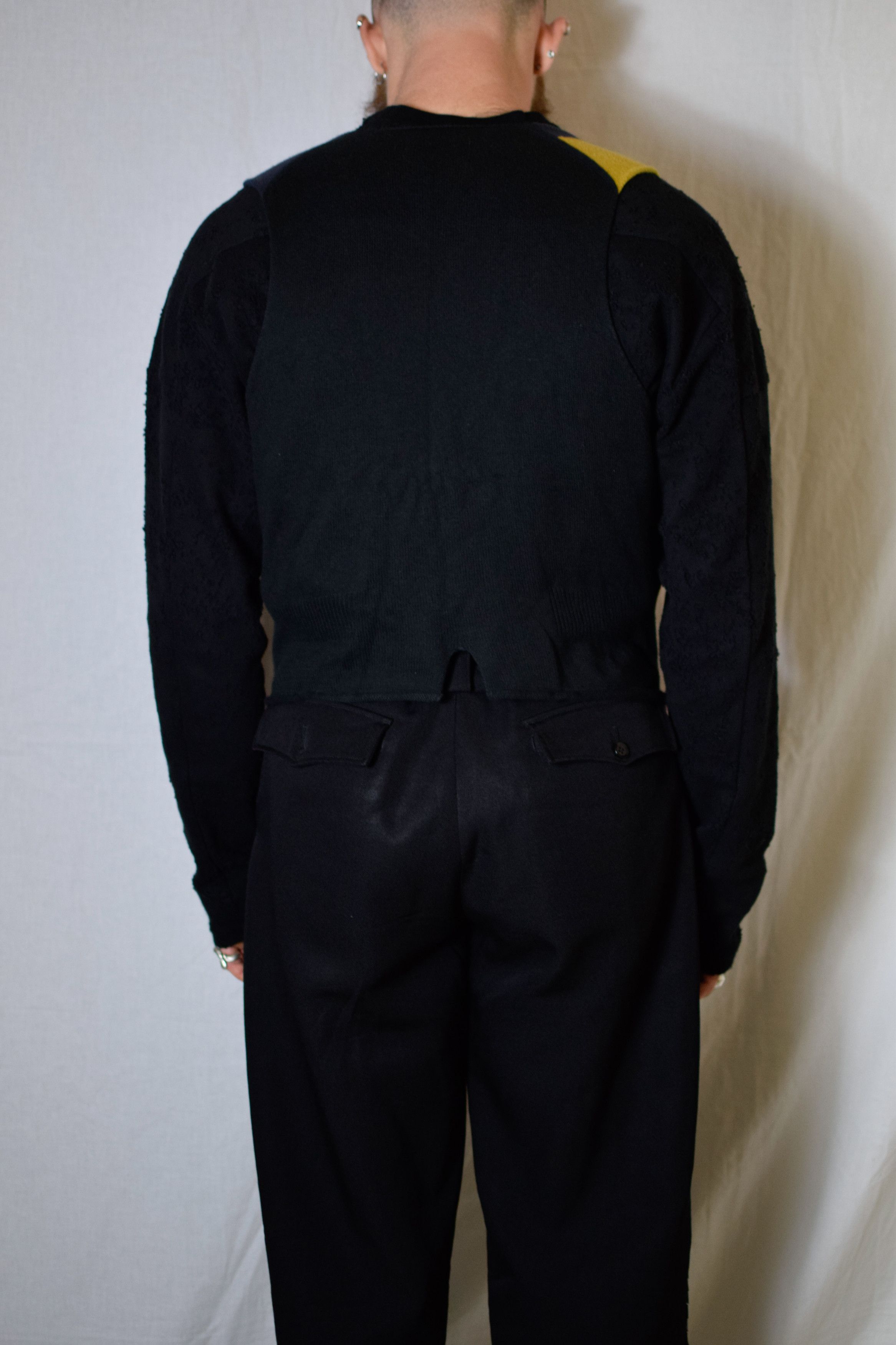 Yohji Yamamoto YYPH SS11 Patchwork Vest - HO-K08-083 Size US M / EU 48-50 / 2 - 5 Thumbnail