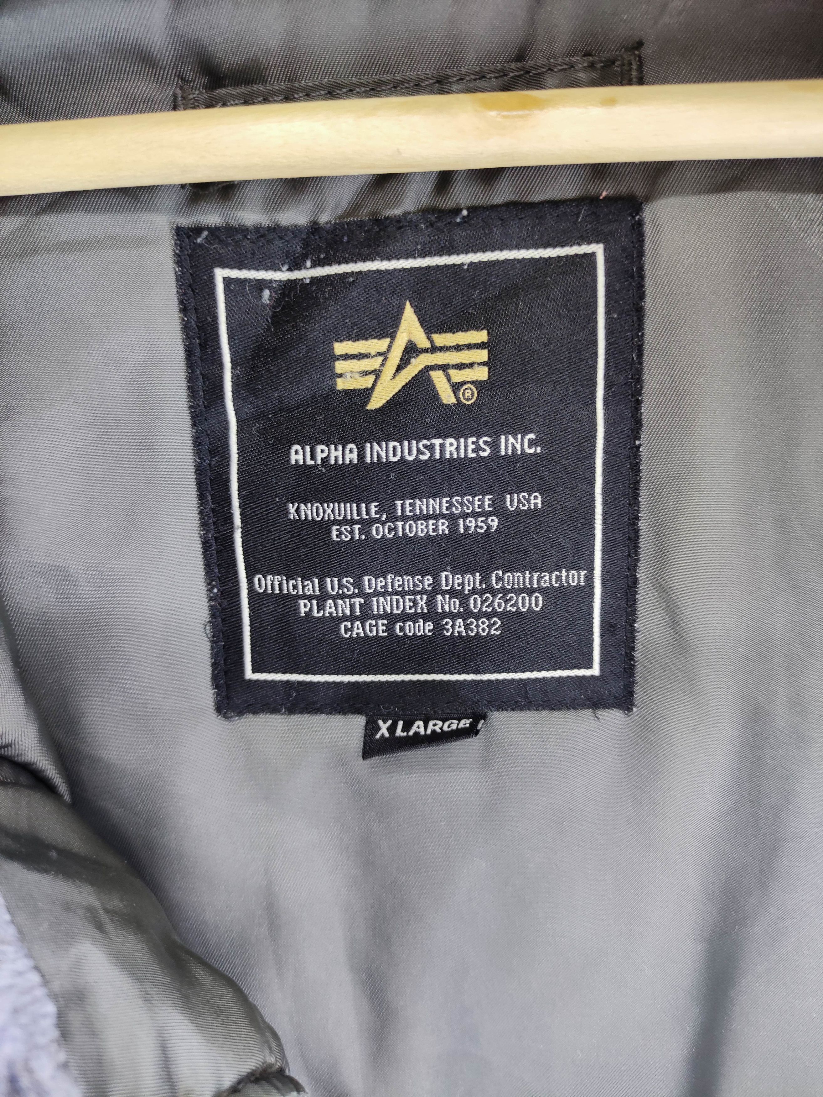 Alpha Industries Alpha Industries Bomber Jacket Type N-3B Hoodie Zipper Size US XXL / EU 58 / 5 - 5 Thumbnail