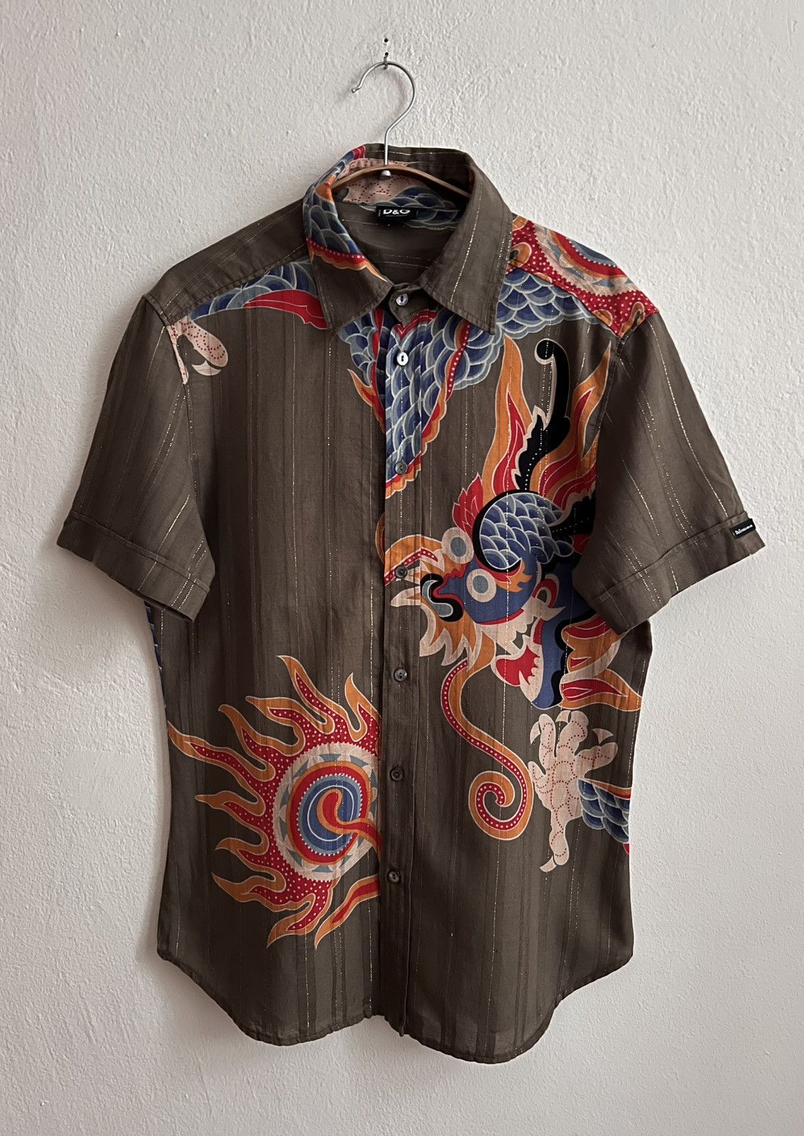 Dolce & Gabbana Dolce & Gabbana Asisan Dragon T-shirt Size US S / EU 44-46 / 1 - 1 Thumbnail