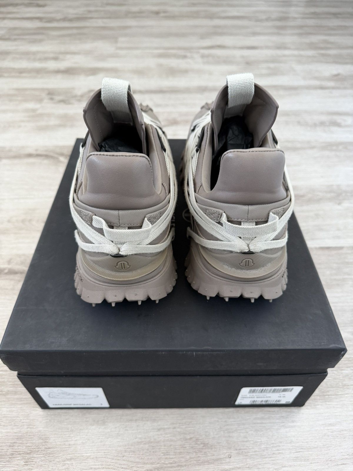 Moncler × Rick Owens RICK OWENS X MONCLER TRAILGRIP MEGALACE Size US 10.5 / EU 43-44 - 3 Thumbnail
