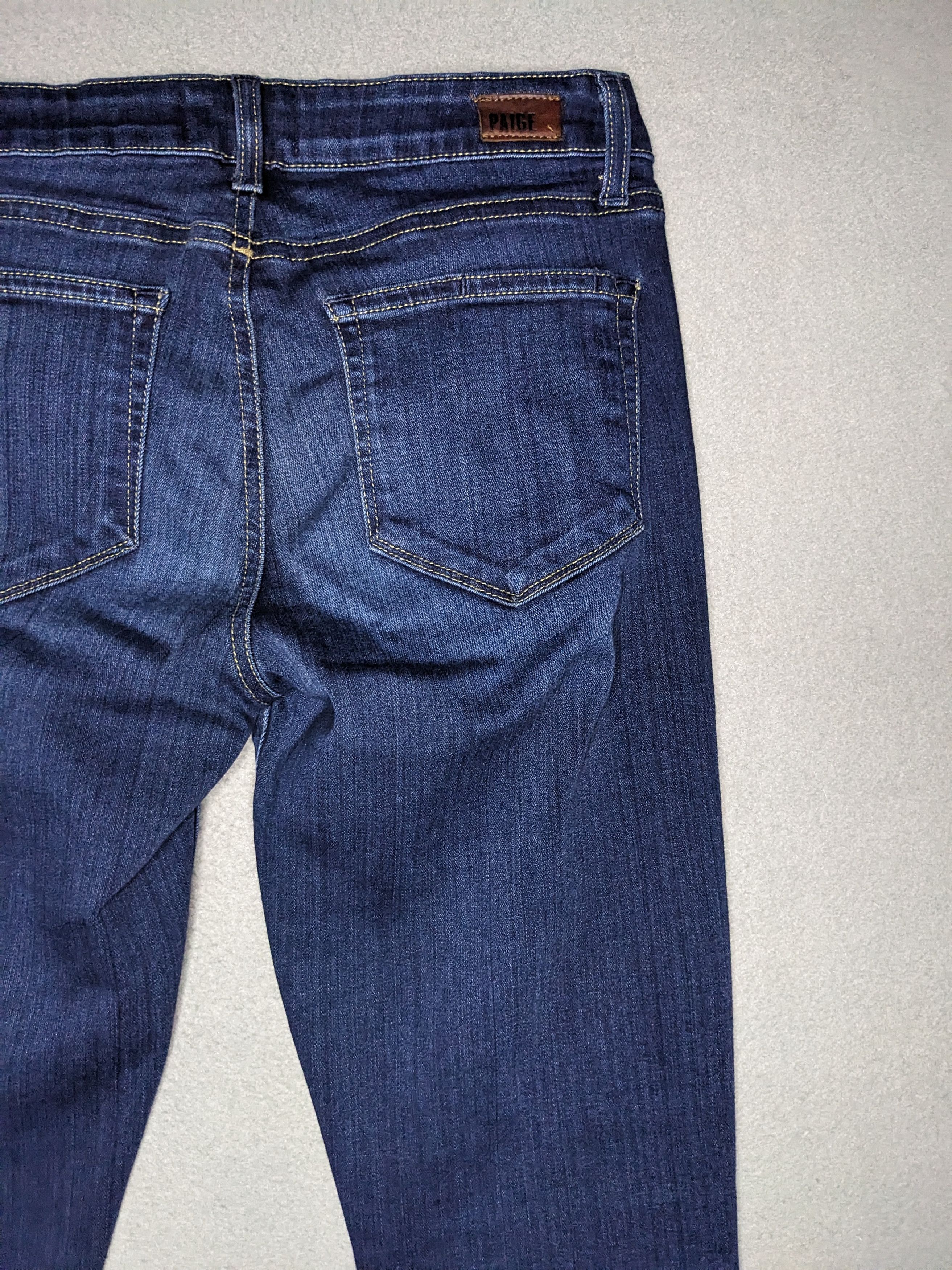 Paige Paige Jeans Verdugo Ankle 28x26 Stretch Slim Denim Low Rise Size 28" / US 6 / IT 42 - 9 Thumbnail