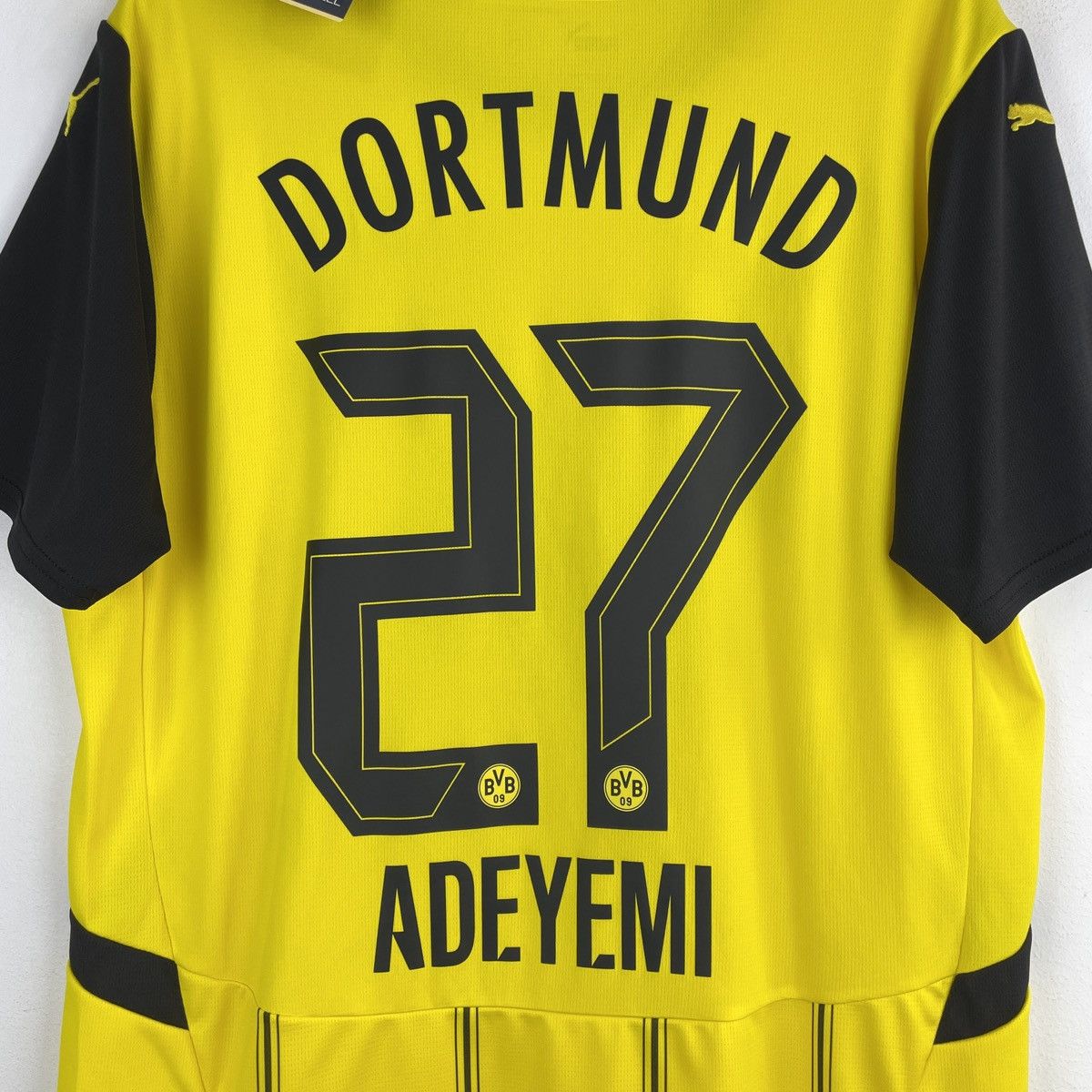 Puma Borussia Dortmund Karim Adeyemi Home Jersey Shirt 2024/2025 Size US L / EU 52-54 / 3 - 7 Thumbnail