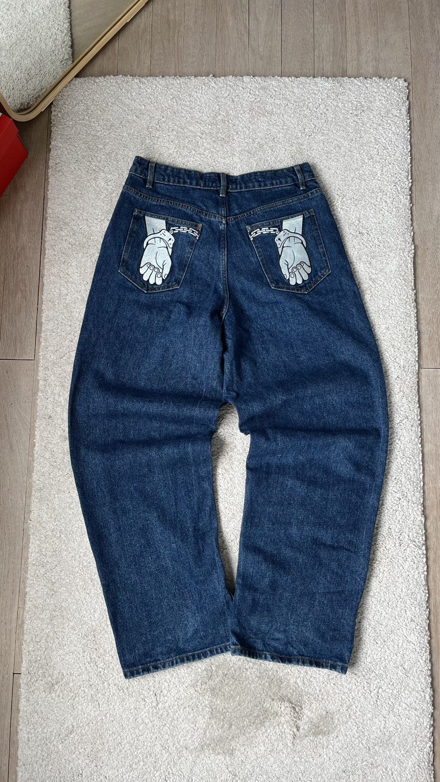Other Crooks LDN baggy denim jeans Size US 31 - 8 Thumbnail