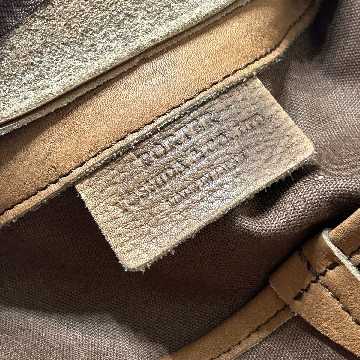 Porter 624 00s Porter Yoshida bag shoulder leather men madein Japan Size ONE SIZE - 6 Thumbnail
