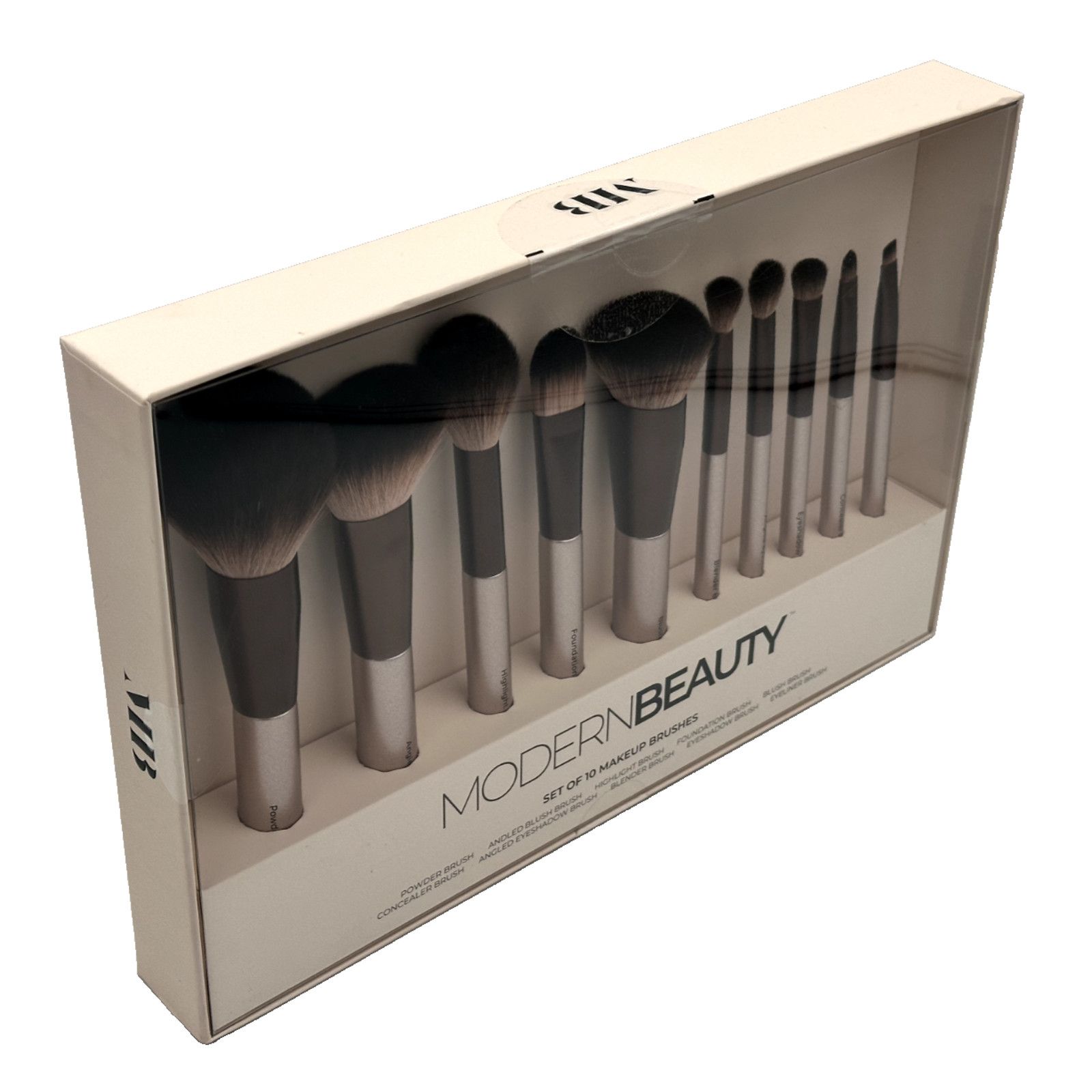 Other Sealed Modern Beauty 10-Piece Makeup Brushes- Soft Bristles Size ONE SIZE - 4 Thumbnail