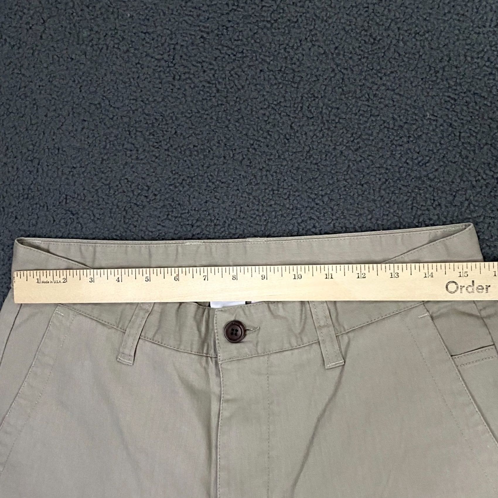 Katin Pant Chino 30x32 Beige Herringbone Twill Cotton Surf Skate Beach Mens, Men's — image 5 of 6